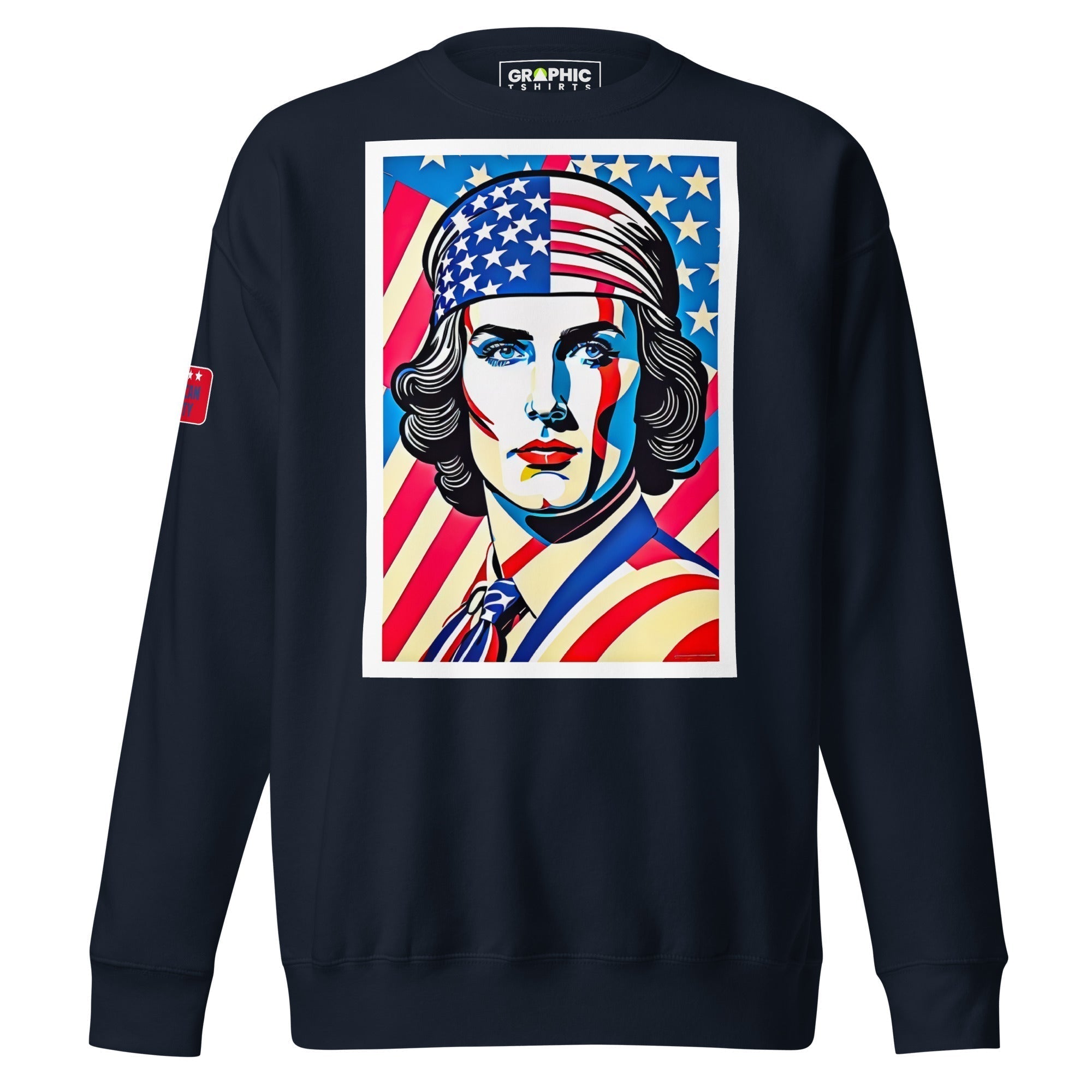 Unisex Premium Sweatshirt - American Liberty Series v.16 - GRAPHIC T-SHIRTS