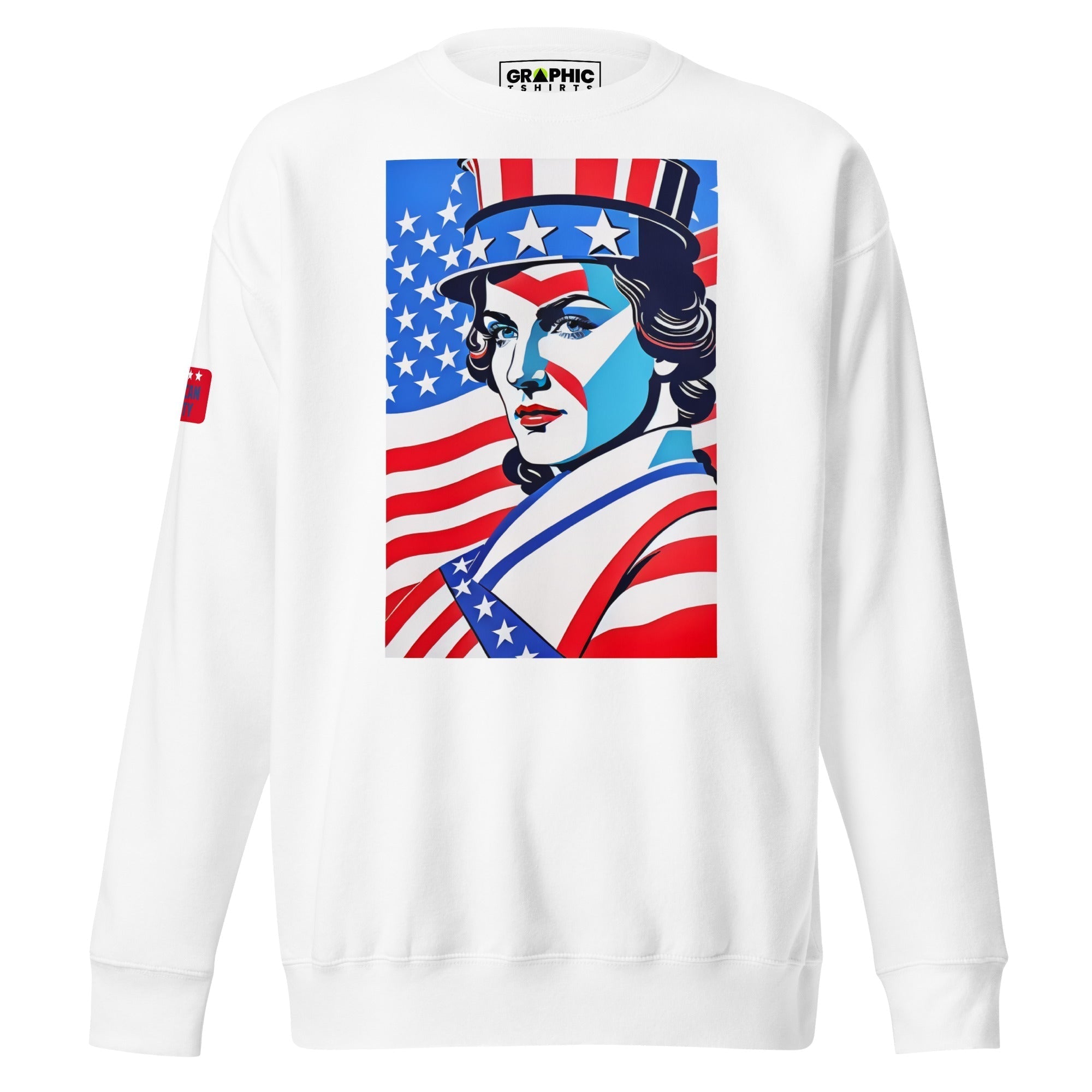 Unisex Premium Sweatshirt - American Liberty Series v.17 - GRAPHIC T-SHIRTS