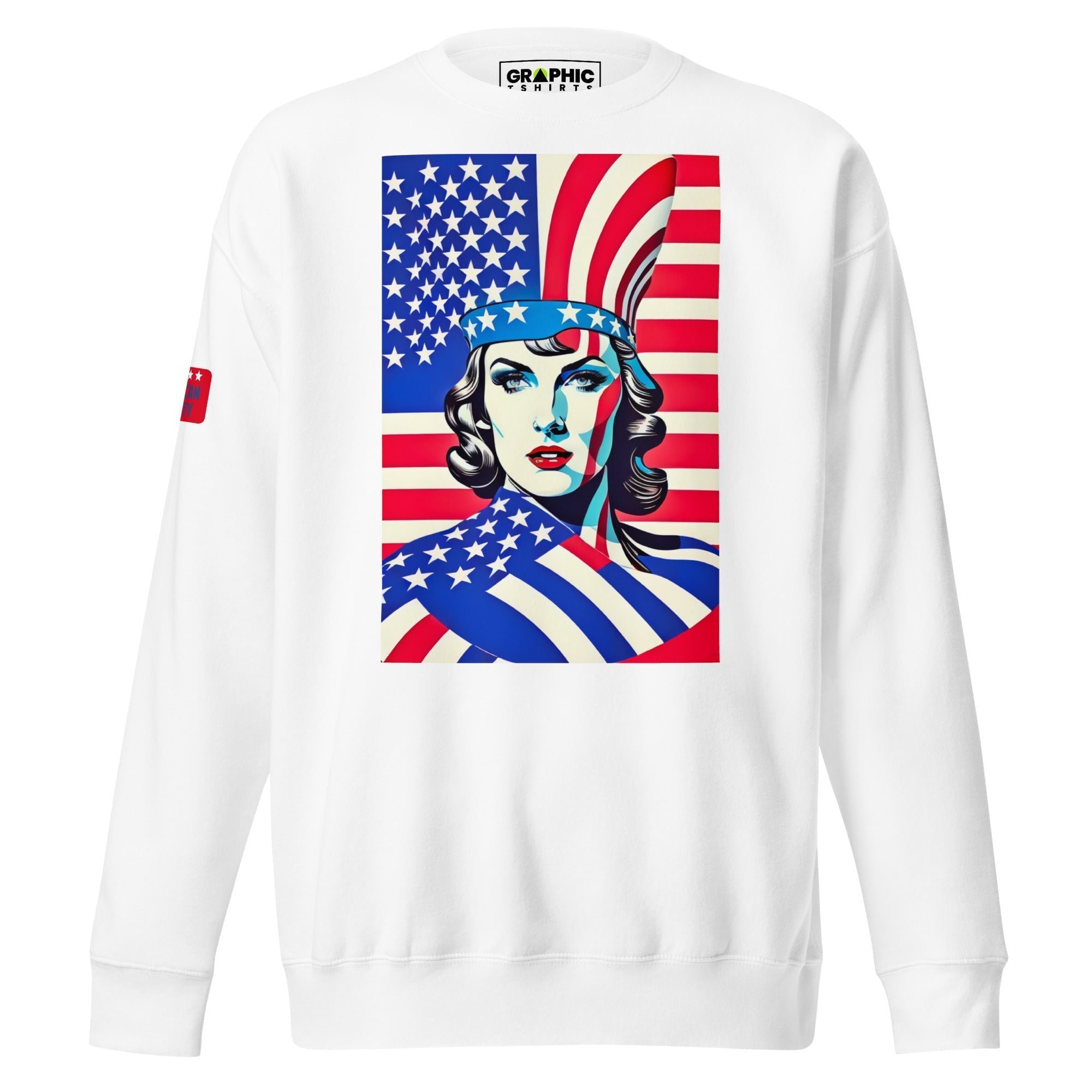Unisex Premium Sweatshirt - American Liberty Series v.18 - GRAPHIC T-SHIRTS