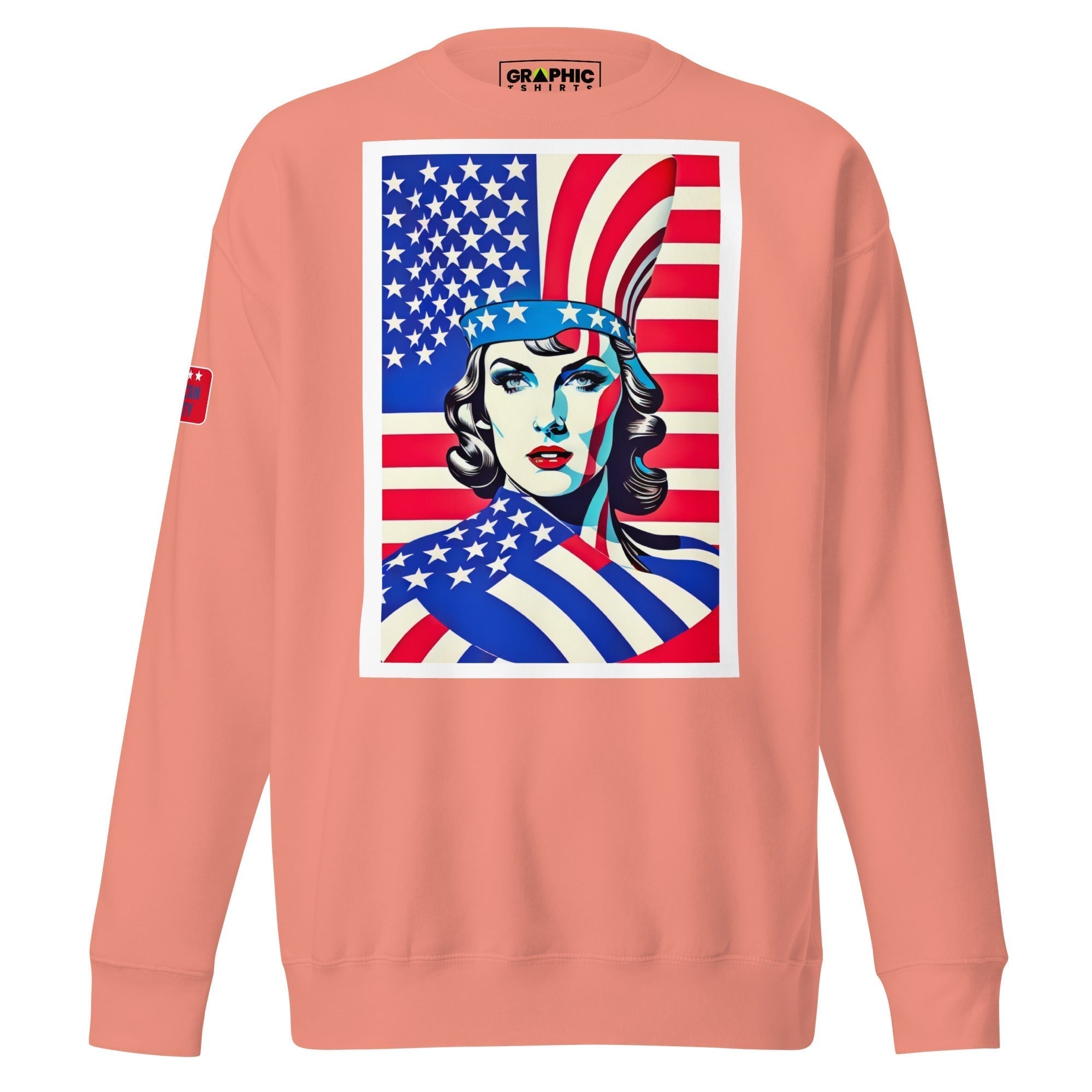 Unisex Premium Sweatshirt - American Liberty Series v.18 - GRAPHIC T-SHIRTS