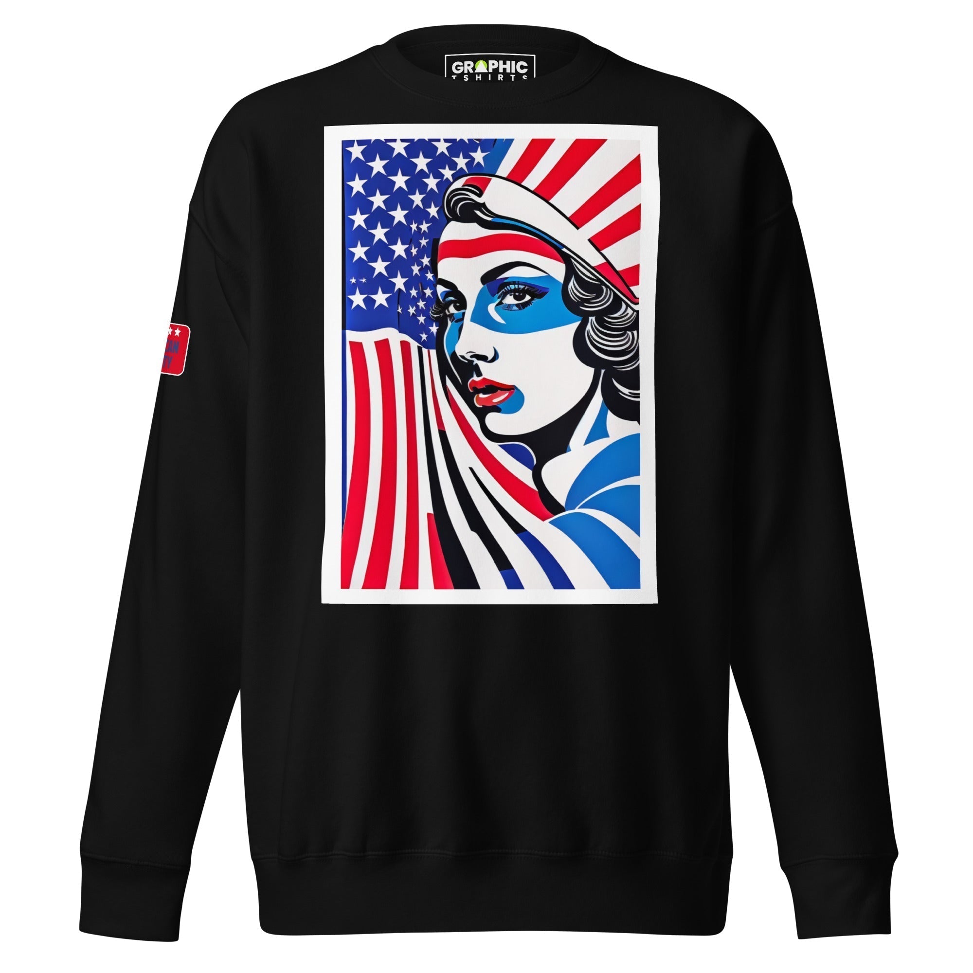 Unisex Premium Sweatshirt - American Liberty Series v.20 - GRAPHIC T-SHIRTS