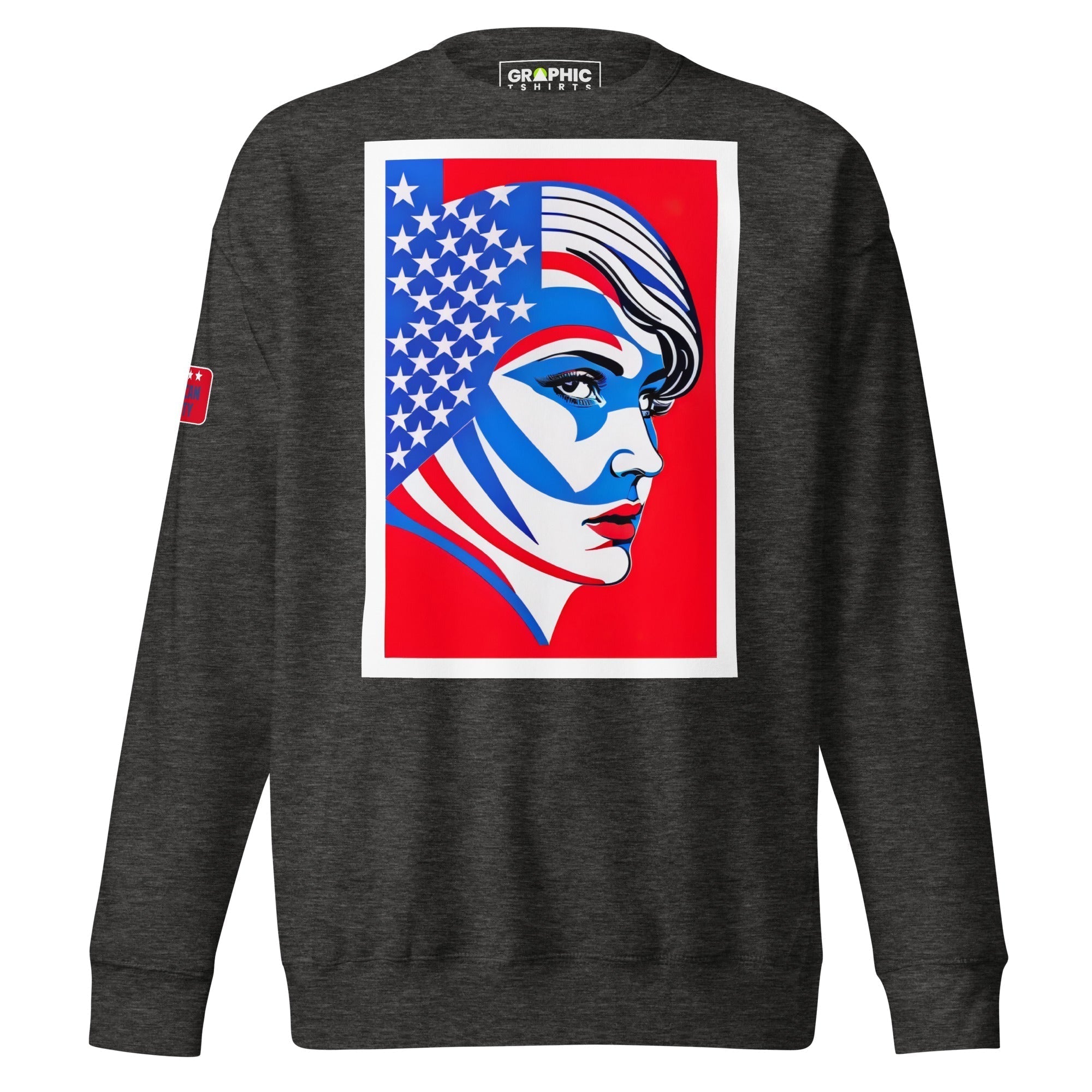 Unisex Premium Sweatshirt - American Liberty Series v.21 - GRAPHIC T-SHIRTS