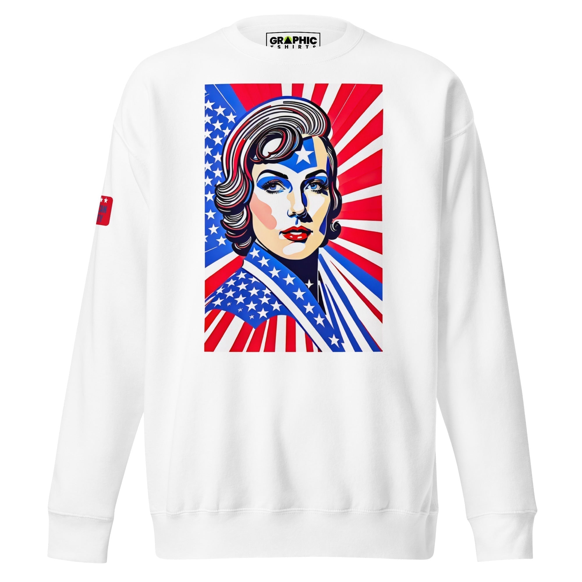 Unisex Premium Sweatshirt - American Liberty Series v.22 - GRAPHIC T-SHIRTS