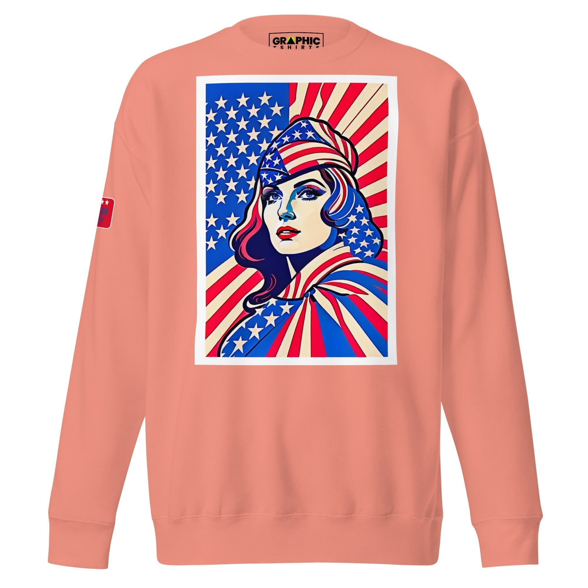 Unisex Premium Sweatshirt - American Liberty Series v.25 - GRAPHIC T-SHIRTS