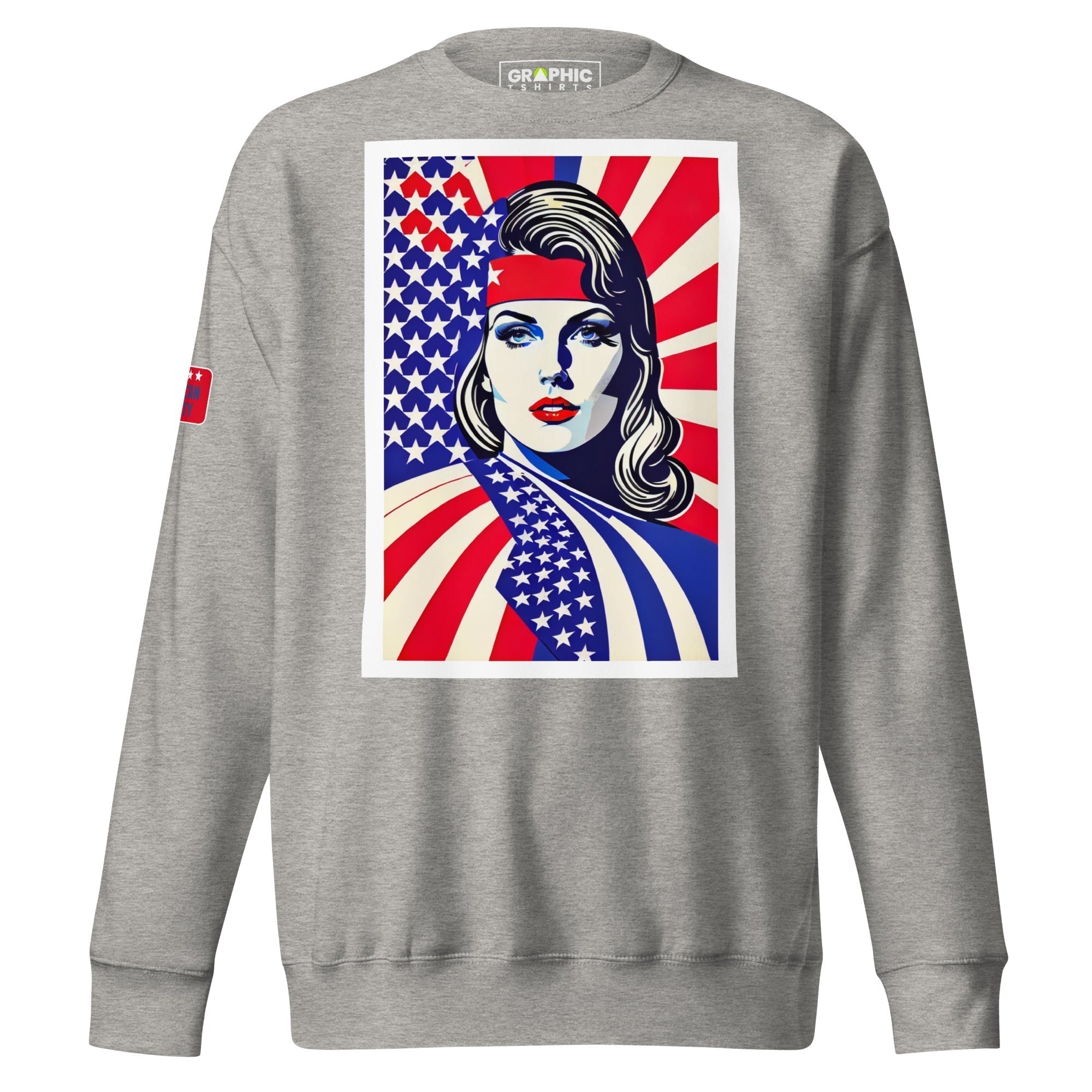 Unisex Premium Sweatshirt - American Liberty Series v.27 - GRAPHIC T-SHIRTS