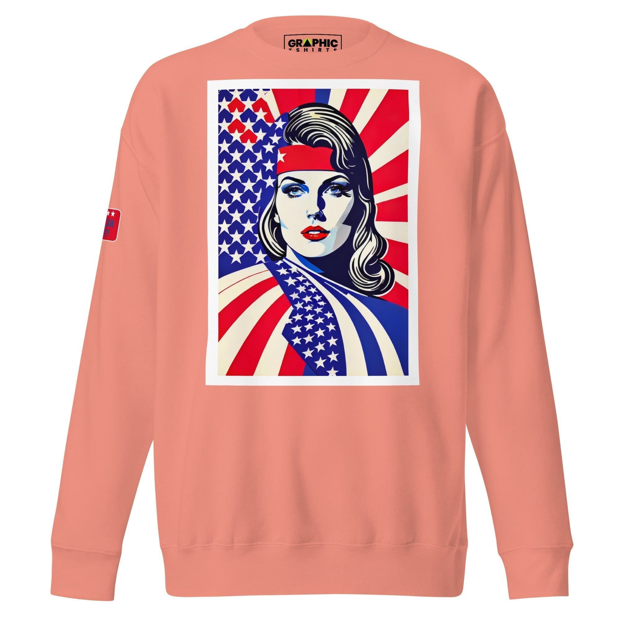 Unisex Premium Sweatshirt - American Liberty Series v.27 - GRAPHIC T-SHIRTS