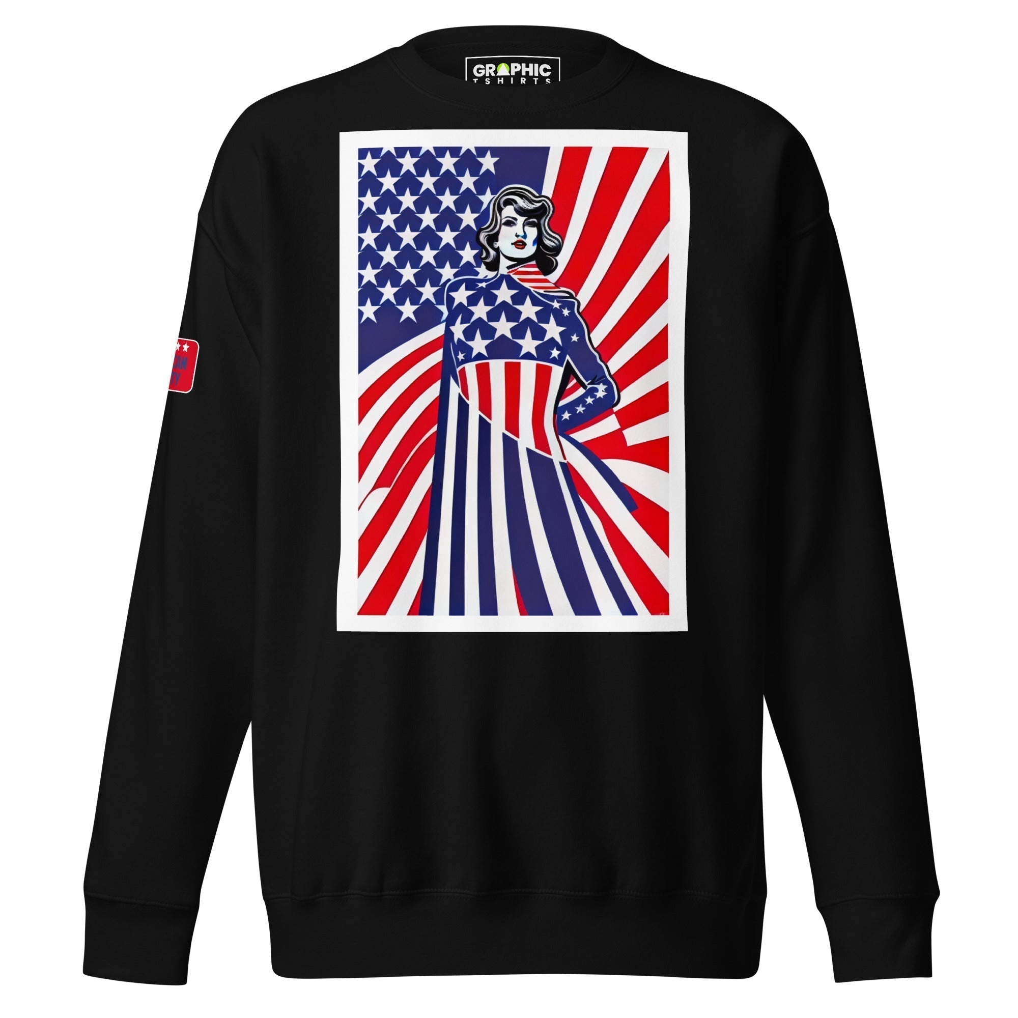 Unisex Premium Sweatshirt - American Liberty Series v.28 - GRAPHIC T-SHIRTS
