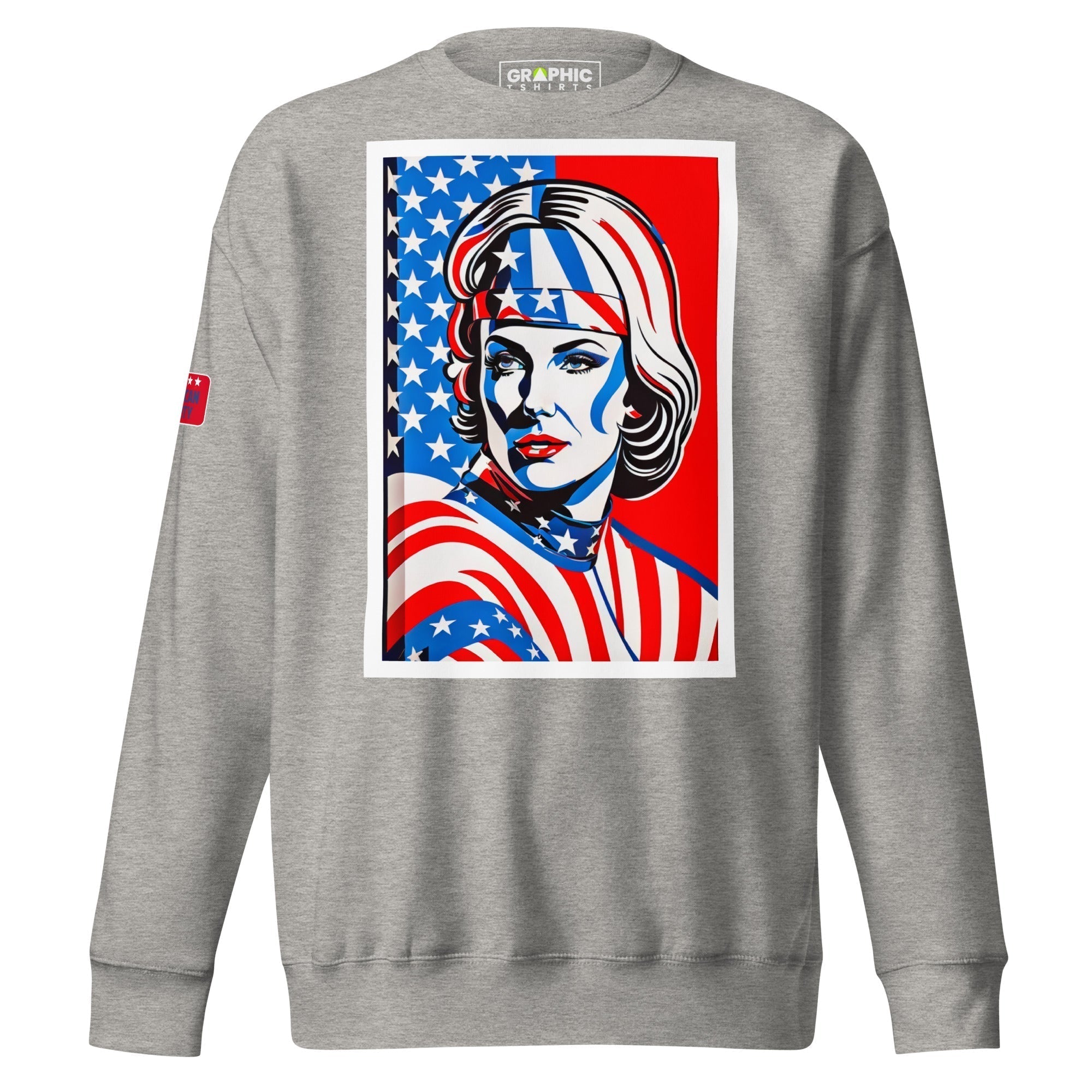 Unisex Premium Sweatshirt - American Liberty Series v.3 - GRAPHIC T-SHIRTS