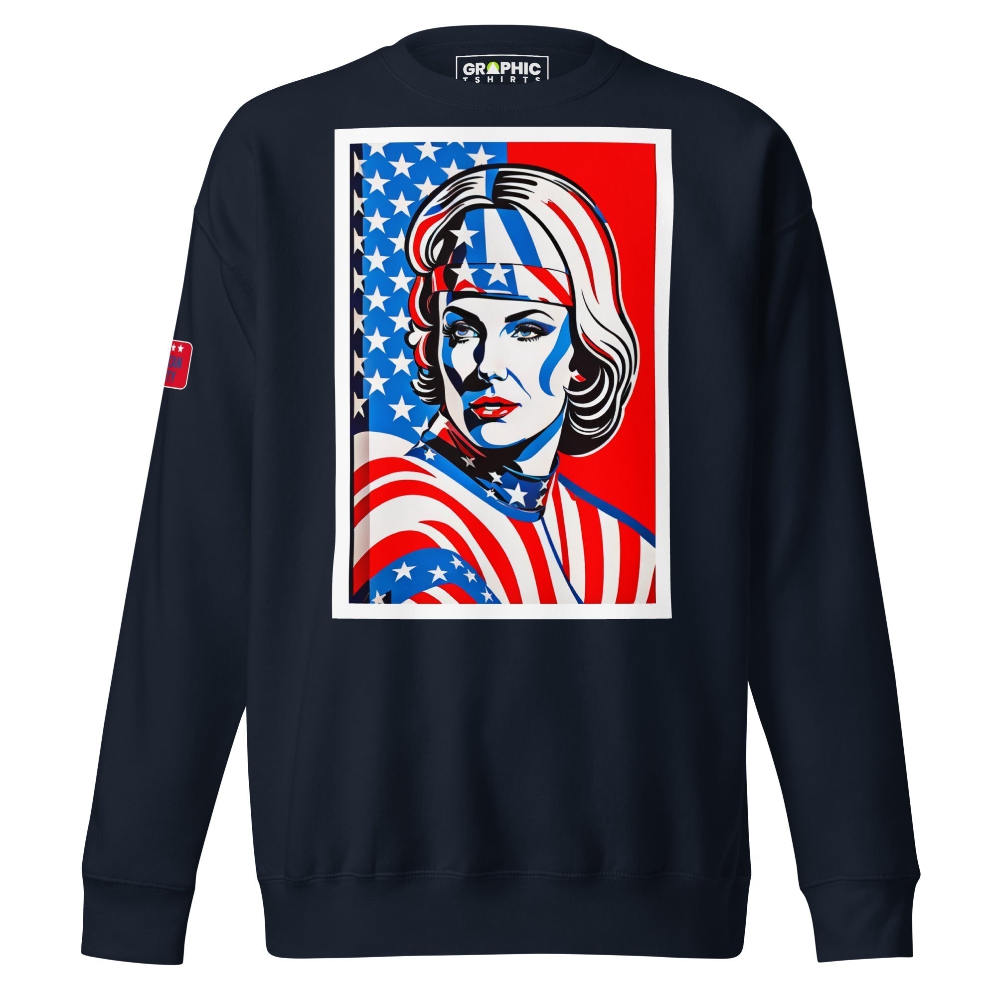 Unisex Premium Sweatshirt - American Liberty Series v.3 - GRAPHIC T-SHIRTS