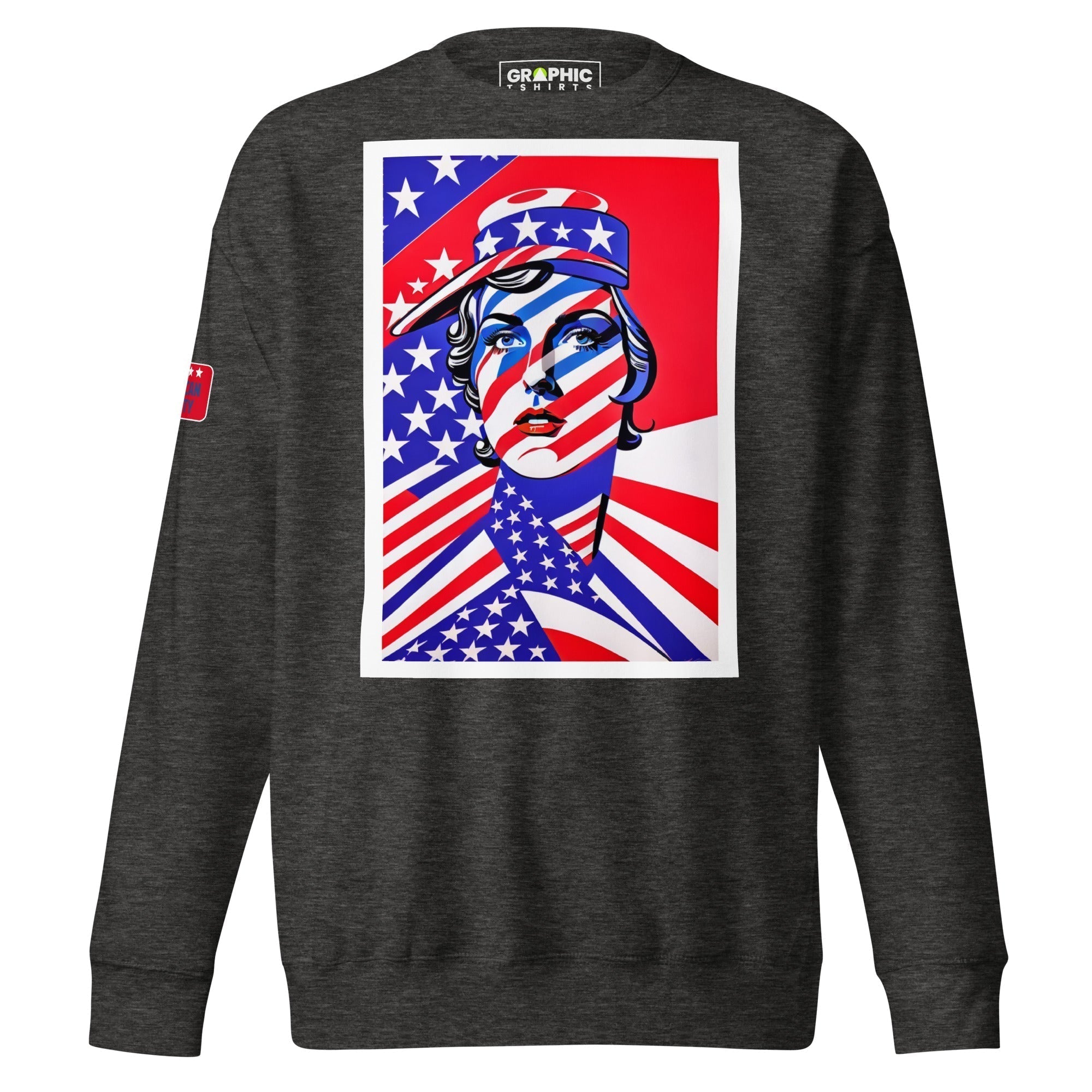 Unisex Premium Sweatshirt - American Liberty Series v.30 - GRAPHIC T-SHIRTS