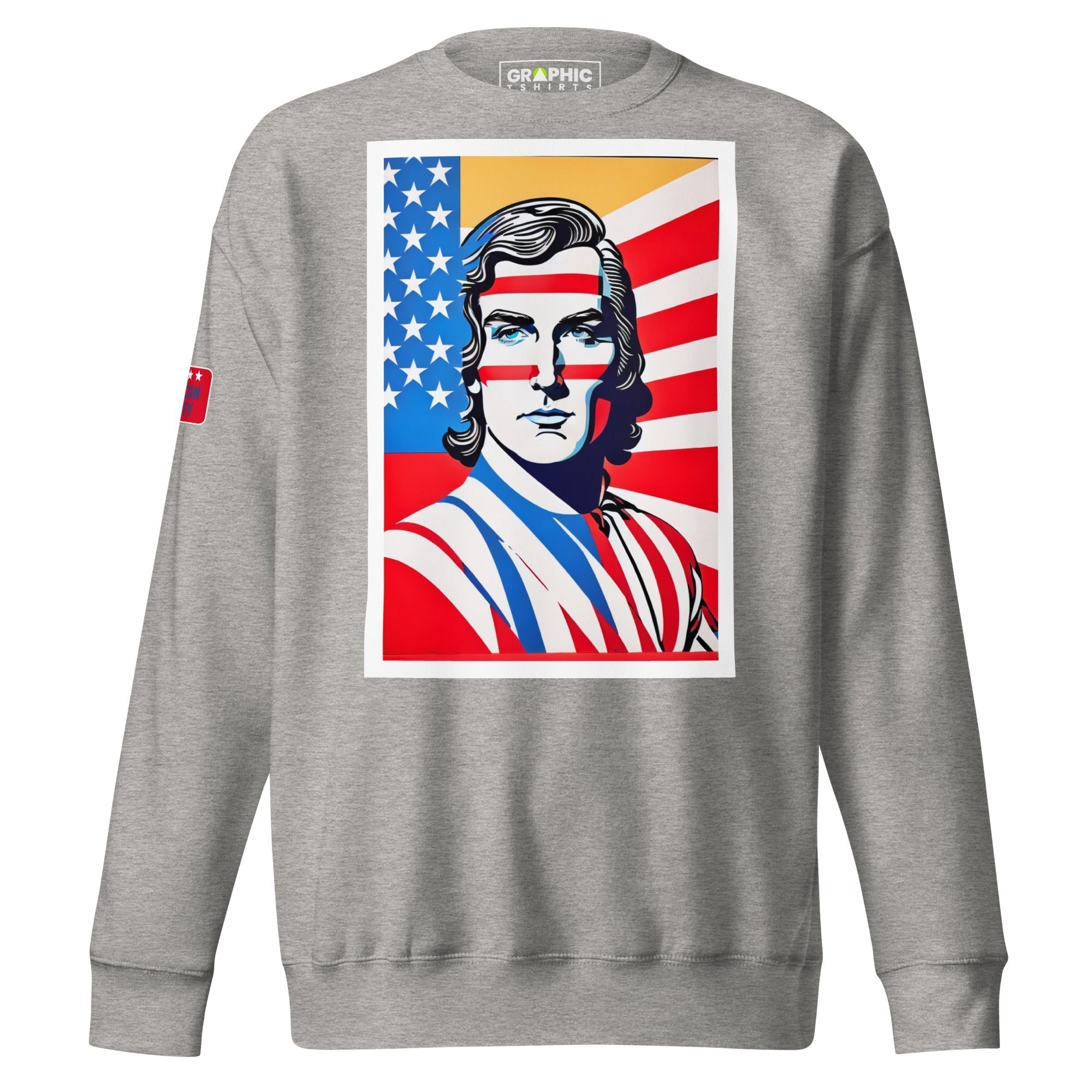 Unisex Premium Sweatshirt - American Liberty Series v.6 - GRAPHIC T-SHIRTS