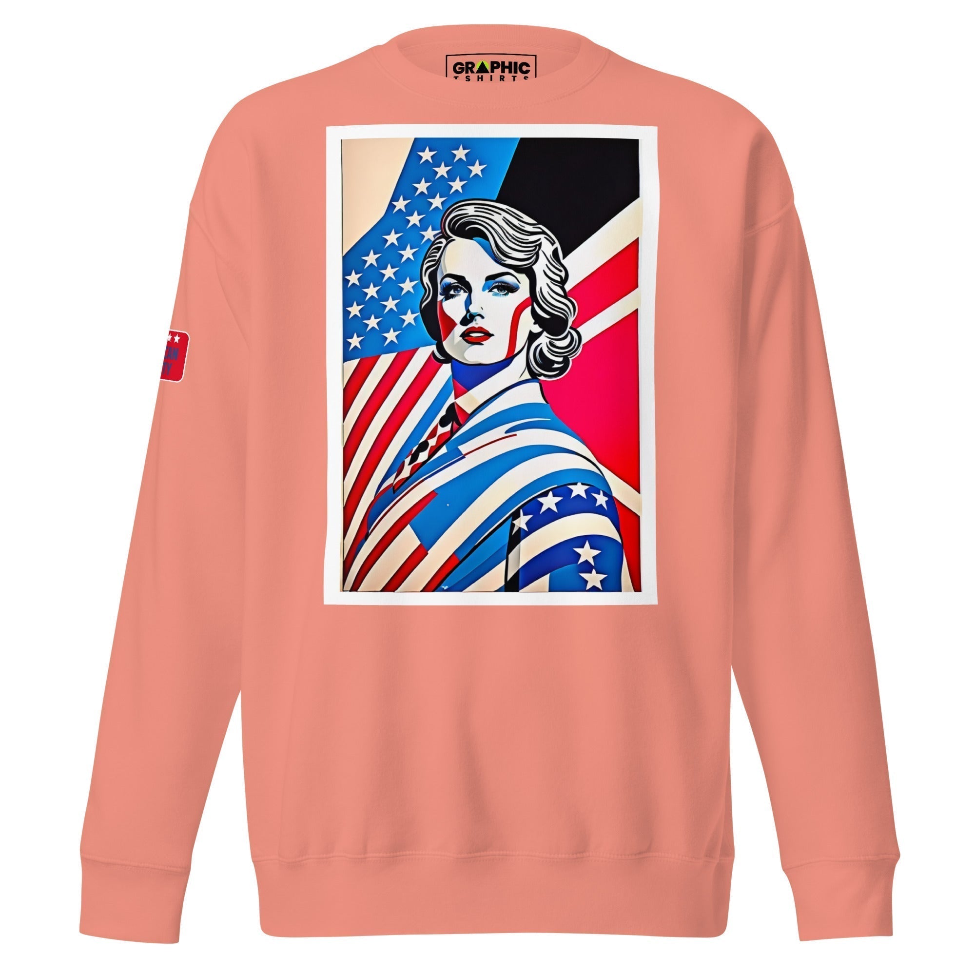 Unisex Premium Sweatshirt - American Liberty Series v.7 - GRAPHIC T-SHIRTS