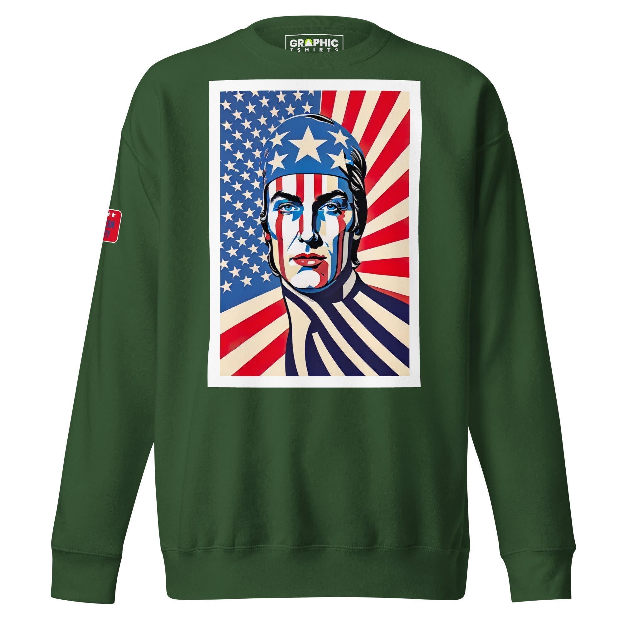 Unisex Premium Sweatshirt - American Liberty Series v.8 - GRAPHIC T-SHIRTS