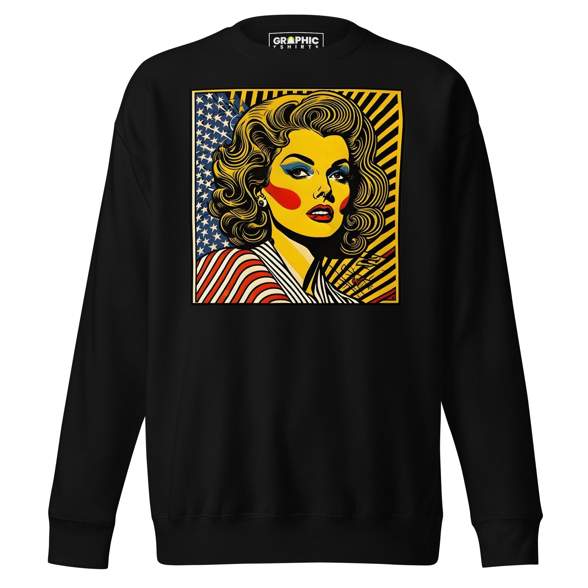 Unisex Premium Sweatshirt - Americana Series v.1 - GRAPHIC T-SHIRTS