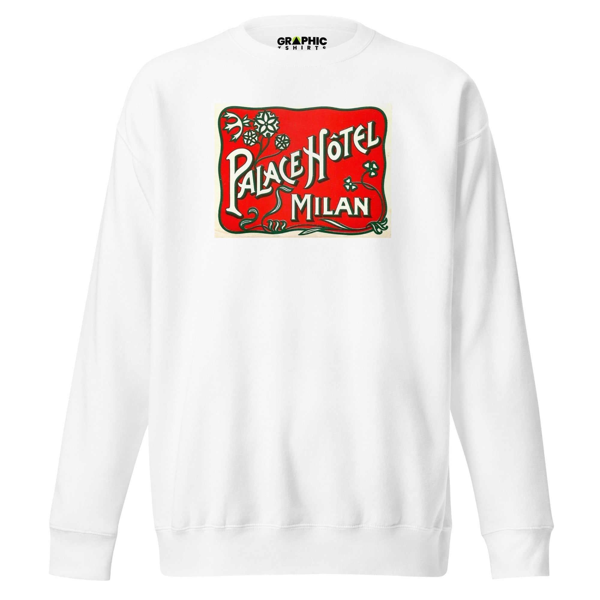Unisex Premium Sweatshirt - Palace Hotel Milan - GRAPHIC T-SHIRTS