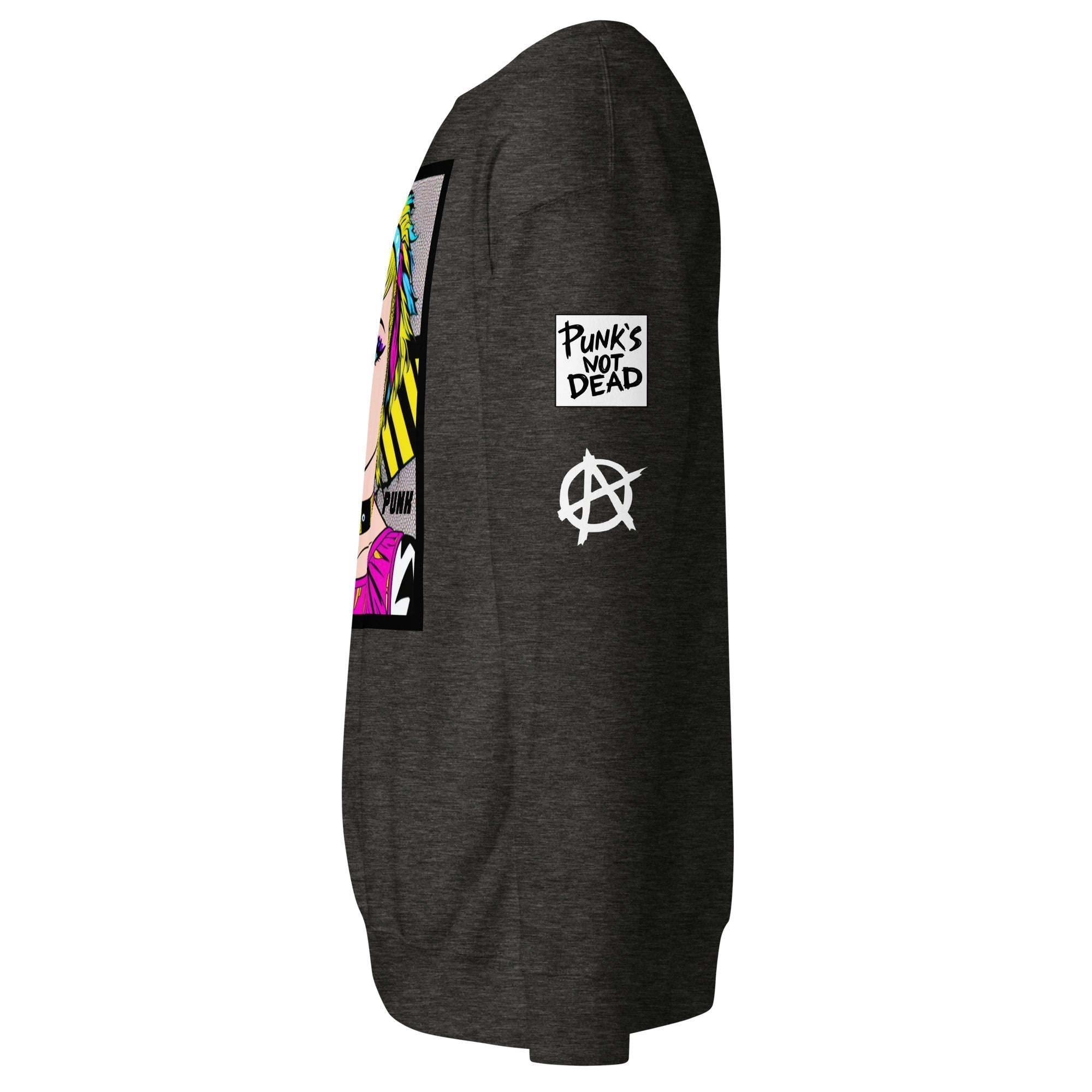 Unisex Premium Sweatshirt - Punk Pop Art Scene 11 - GRAPHIC T-SHIRTS