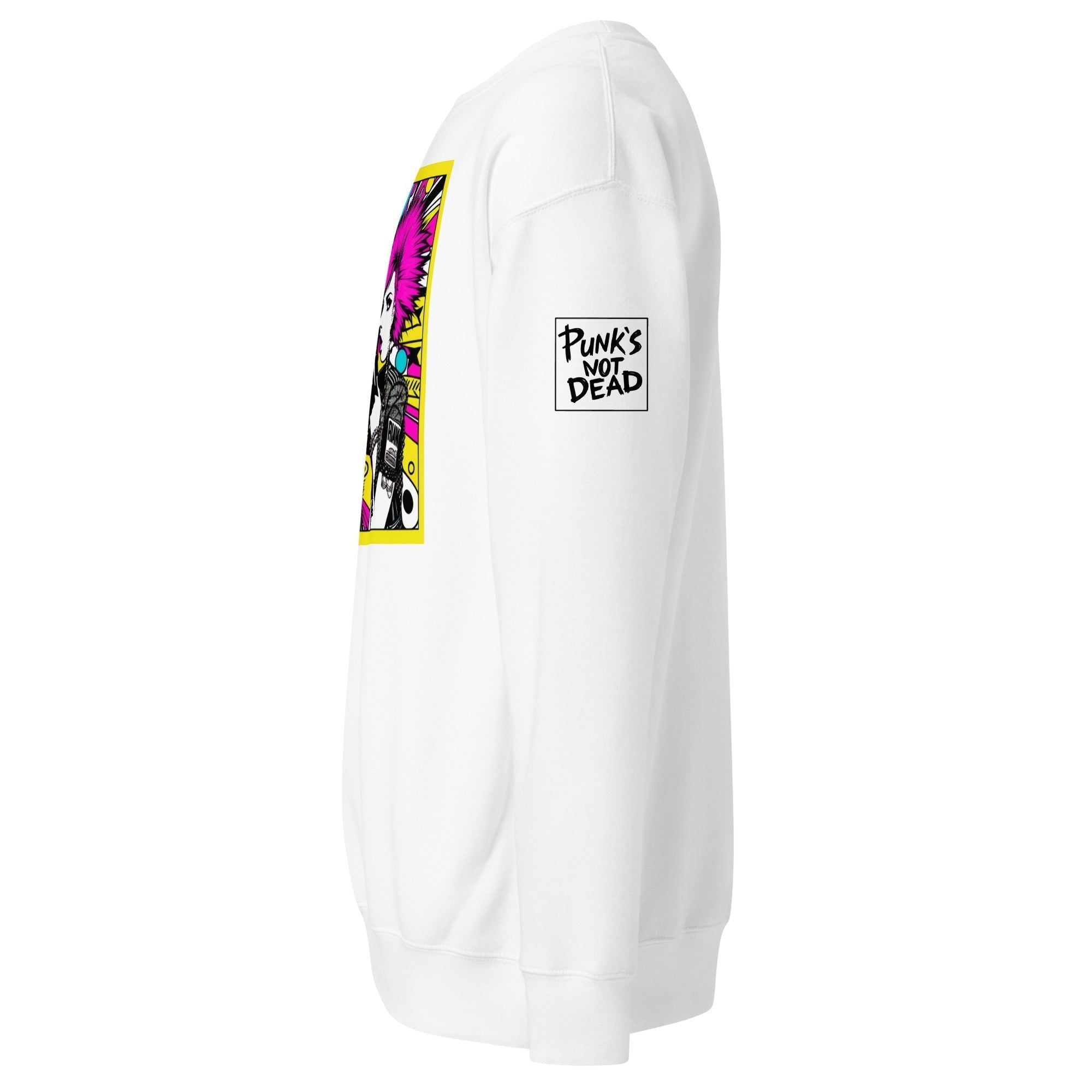 Unisex Premium Sweatshirt - Punk Pop Art Scene 19 - GRAPHIC T-SHIRTS