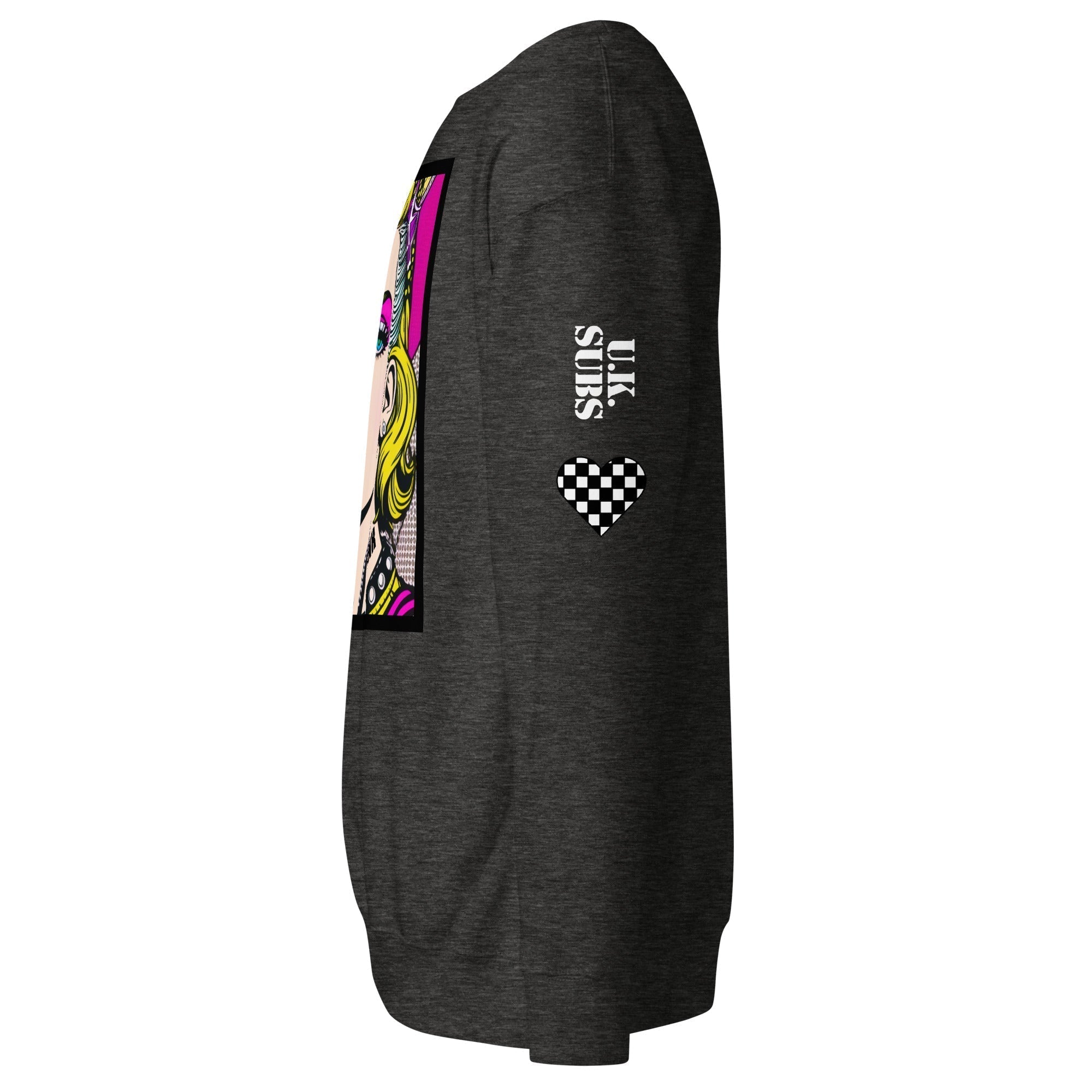 Unisex Premium Sweatshirt - Punk Pop Art Scene 5 - GRAPHIC T-SHIRTS