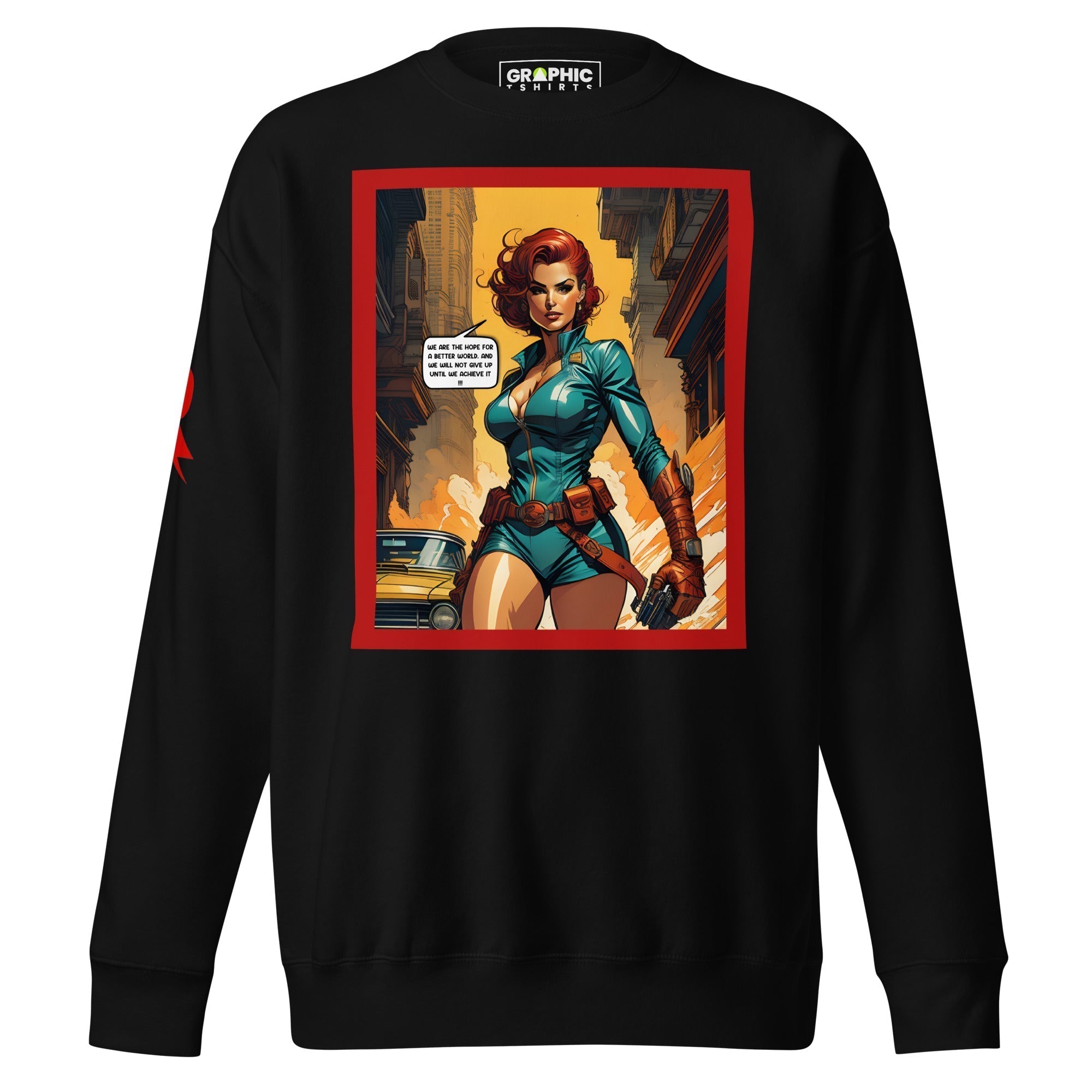 Unisex Premium Sweatshirt - Retribution: Heroes Unleashed v.22 - GRAPHIC T-SHIRTS