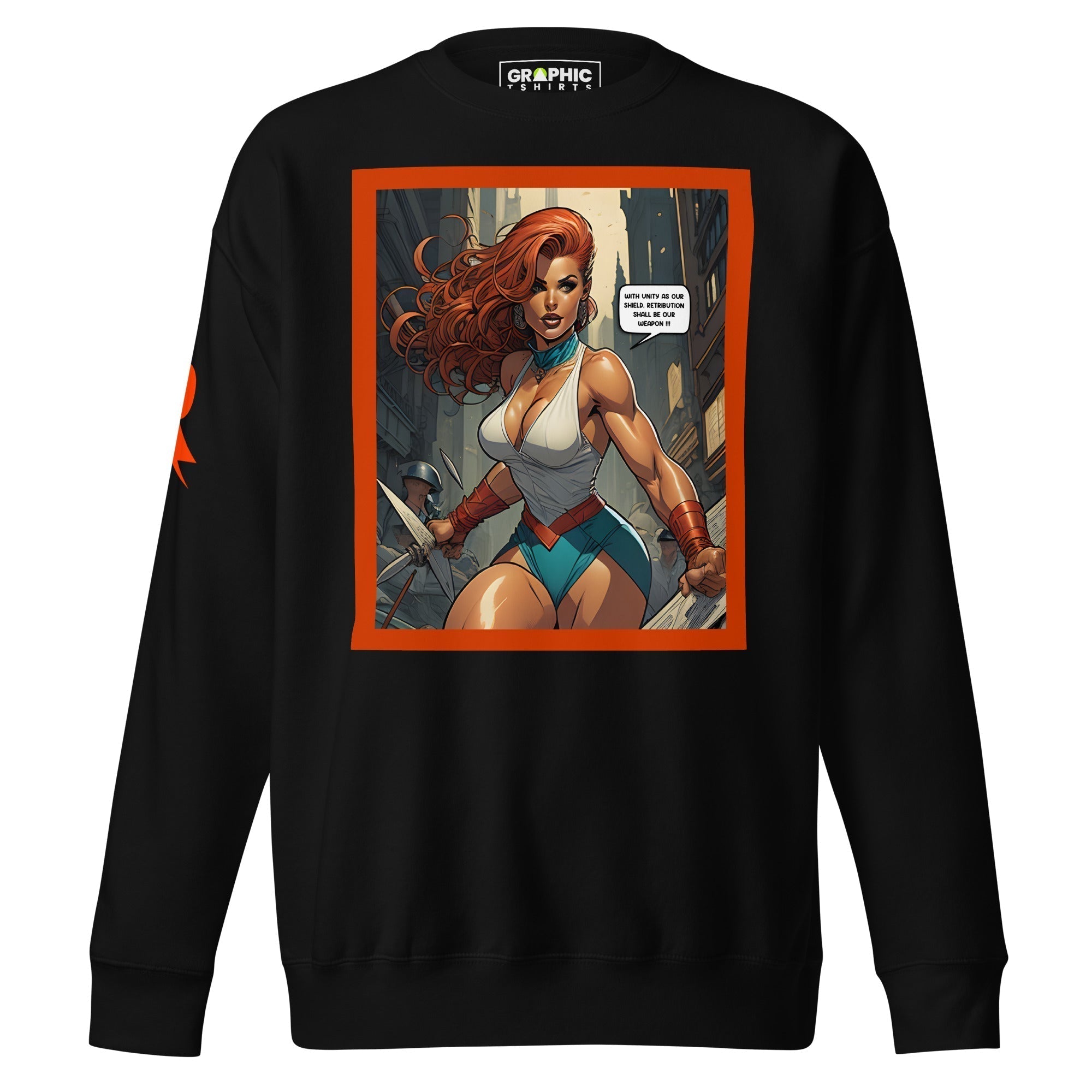 Unisex Premium Sweatshirt - Retribution: Heroes Unleashed v.27 - GRAPHIC T-SHIRTS