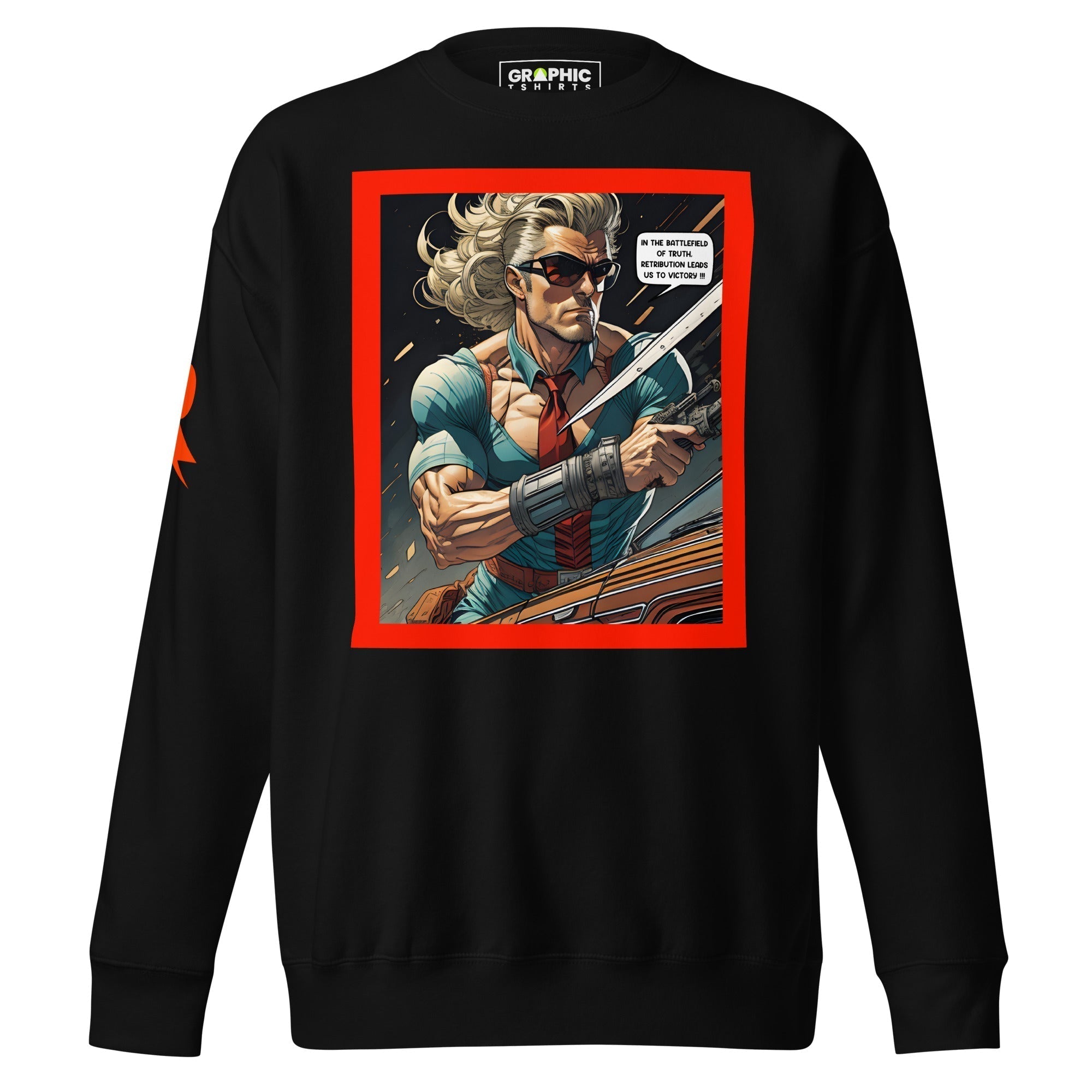 Unisex Premium Sweatshirt - Retribution: Heroes Unleashed v.29 - GRAPHIC T-SHIRTS