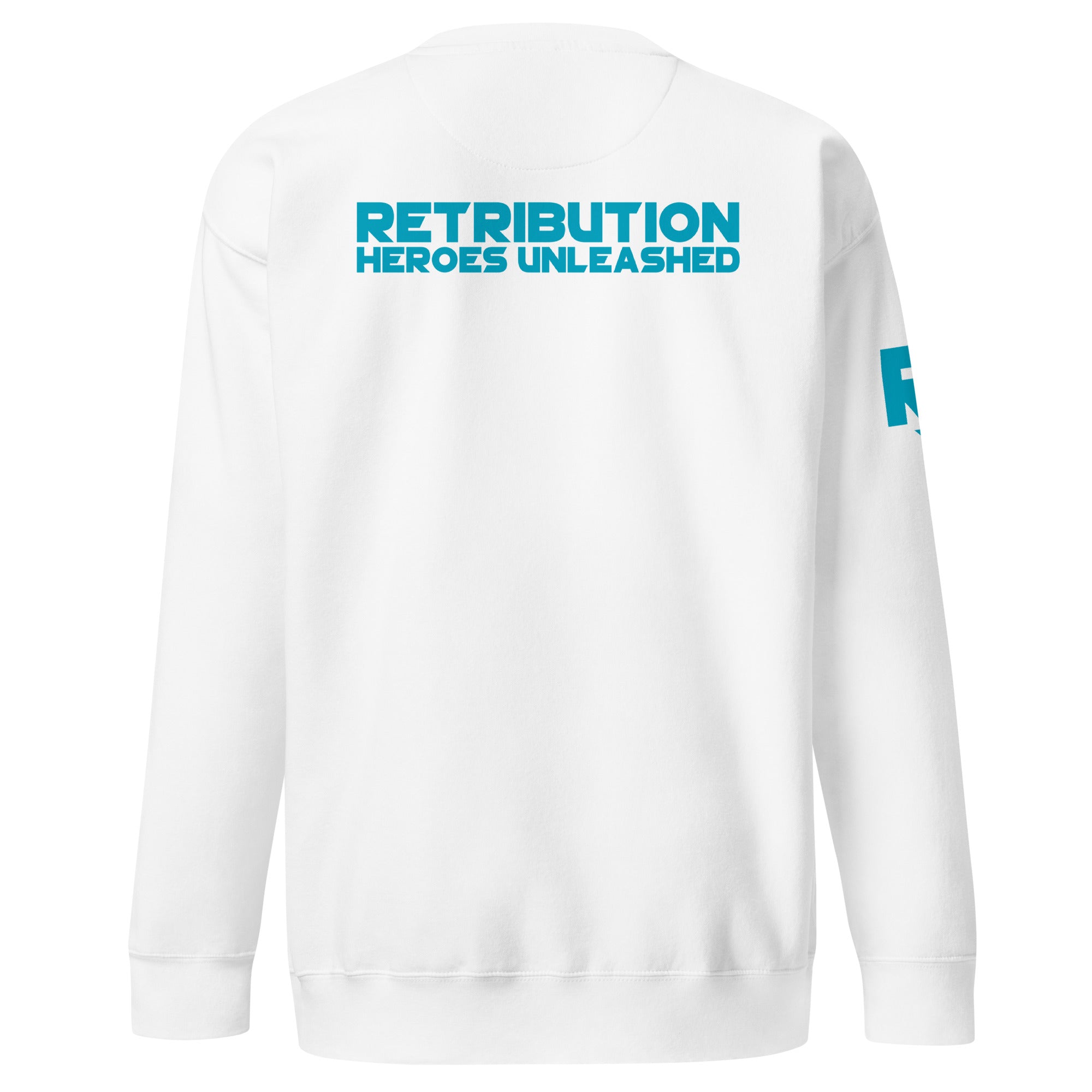 Unisex Premium Sweatshirt - Retribution: Heroes Unleashed v.3 - GRAPHIC T-SHIRTS