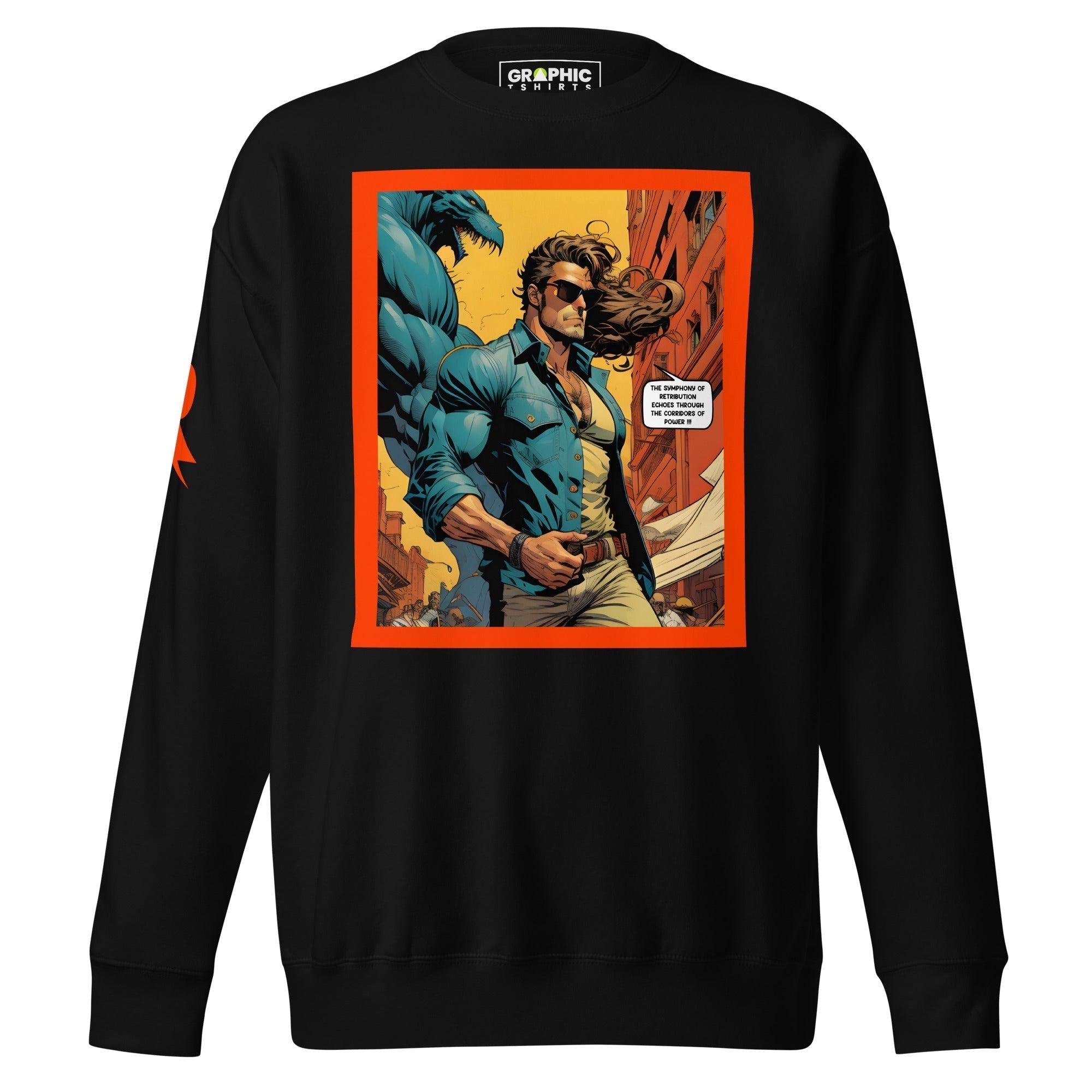 Unisex Premium Sweatshirt - Retribution: Heroes Unleashed v.31 - GRAPHIC T-SHIRTS