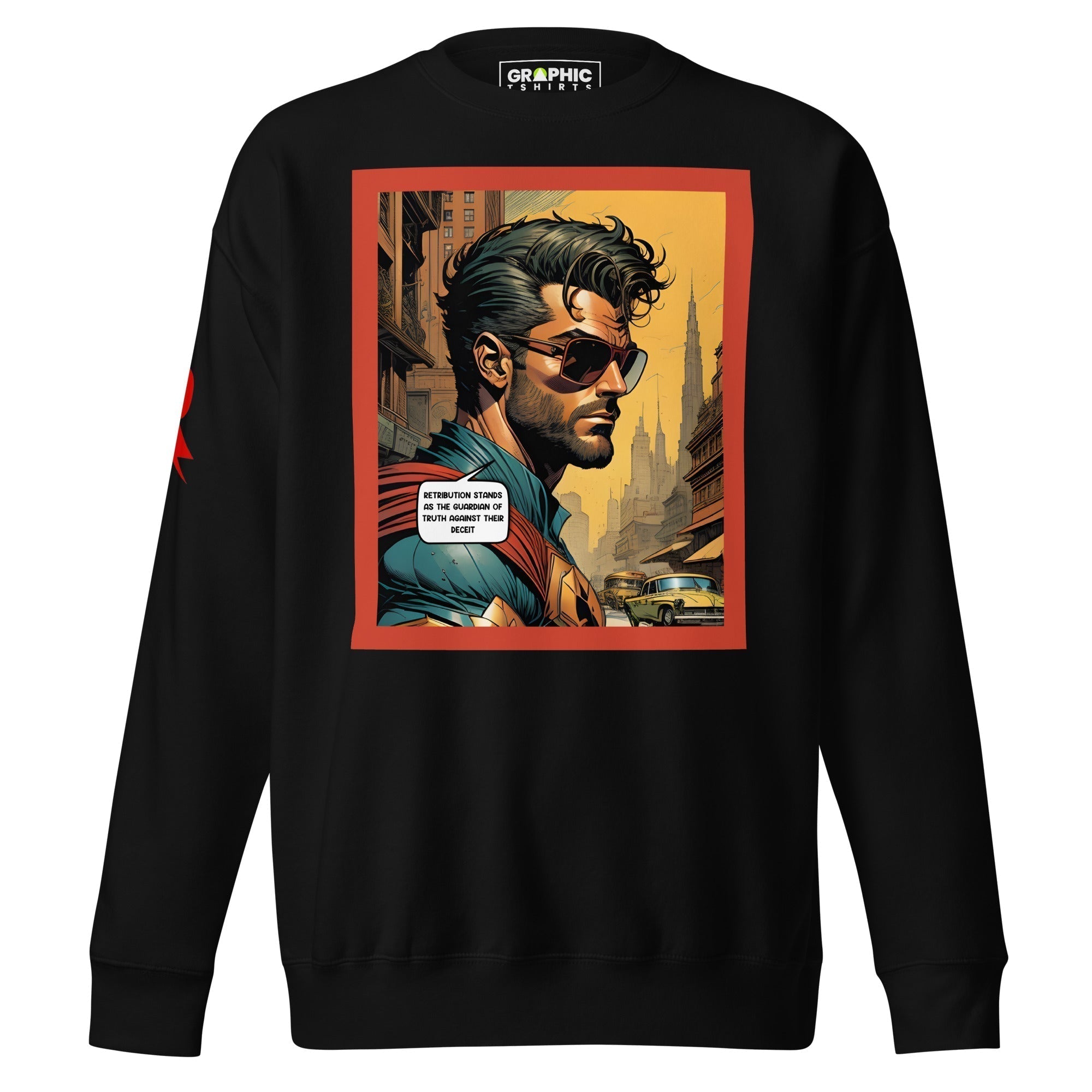 Unisex Premium Sweatshirt - Retribution: Heroes Unleashed v.4 - GRAPHIC T-SHIRTS