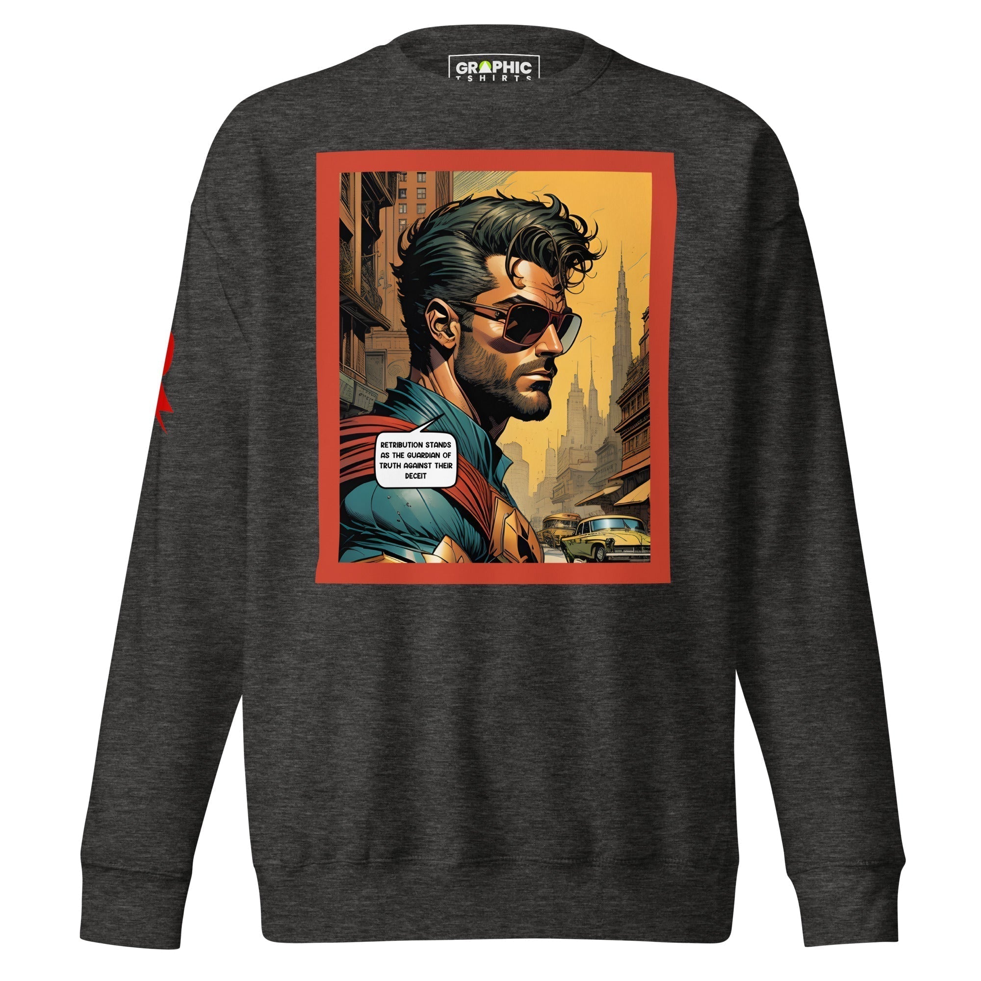 Unisex Premium Sweatshirt - Retribution: Heroes Unleashed v.4 - GRAPHIC T-SHIRTS