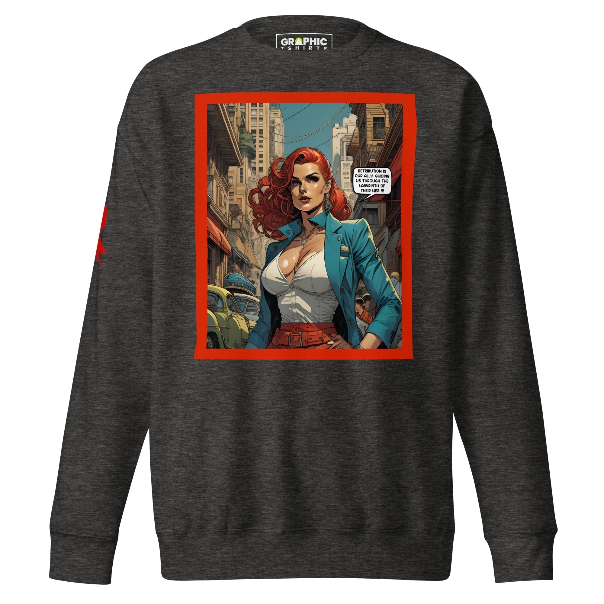 Unisex Premium Sweatshirt - Retribution: Heroes Unleashed v.44 - GRAPHIC T-SHIRTS