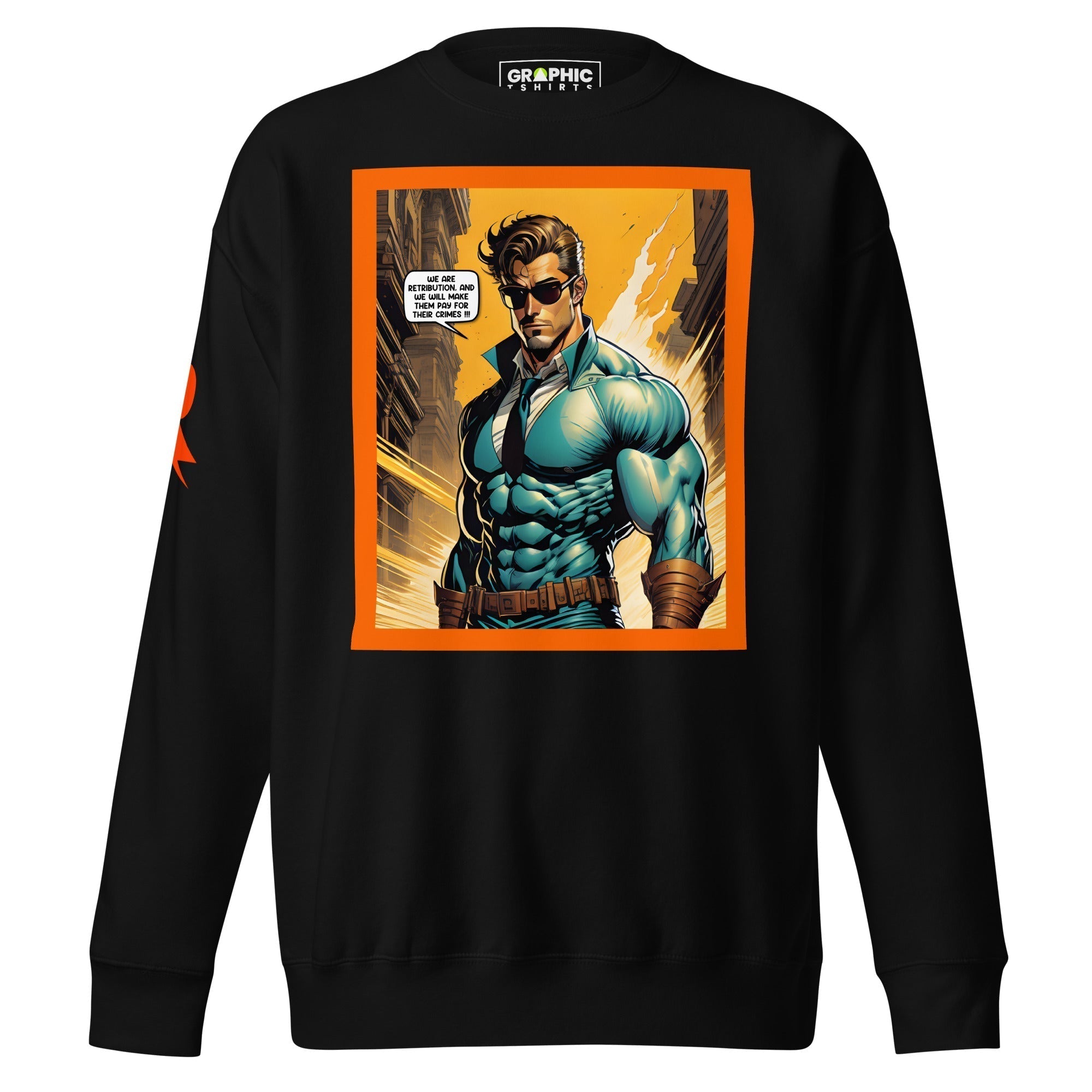 Unisex Premium Sweatshirt - Retribution: Heroes Unleashed v.47 - GRAPHIC T-SHIRTS