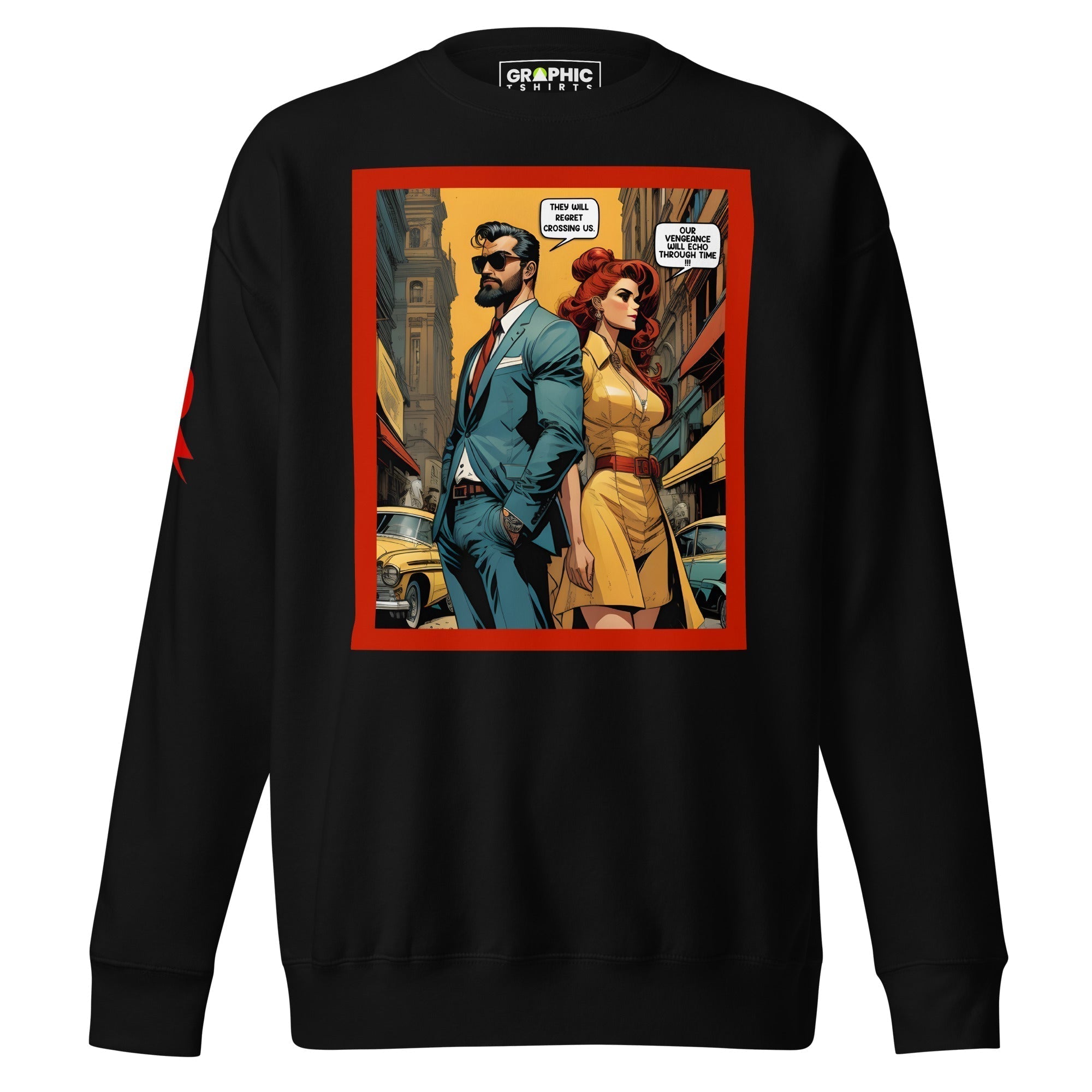 Unisex Premium Sweatshirt - Retribution: Heroes Unleashed v.52 - GRAPHIC T-SHIRTS
