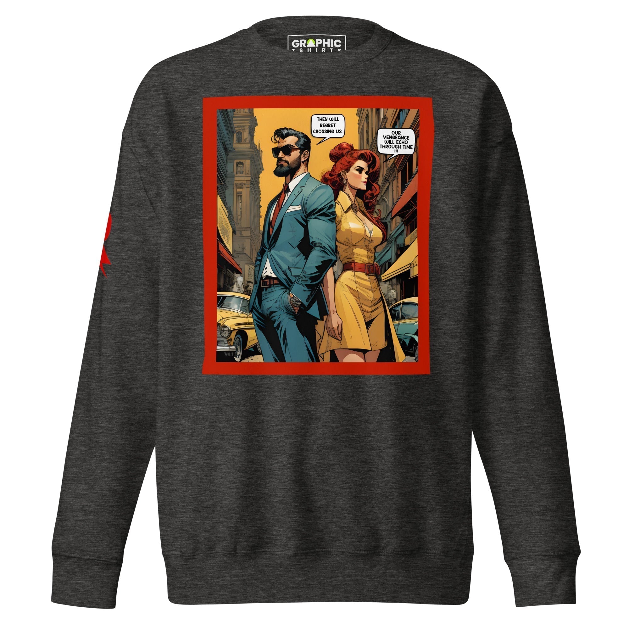 Unisex Premium Sweatshirt - Retribution: Heroes Unleashed v.52 - GRAPHIC T-SHIRTS
