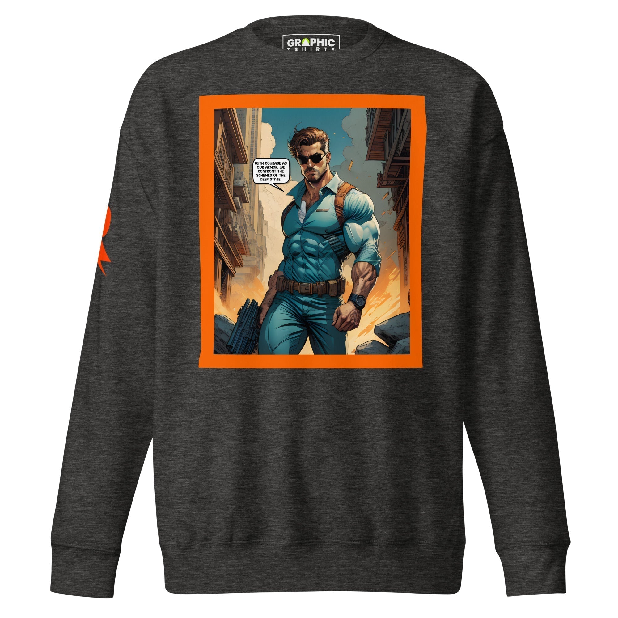 Unisex Premium Sweatshirt - Retribution: Heroes Unleashed v.56 - GRAPHIC T-SHIRTS