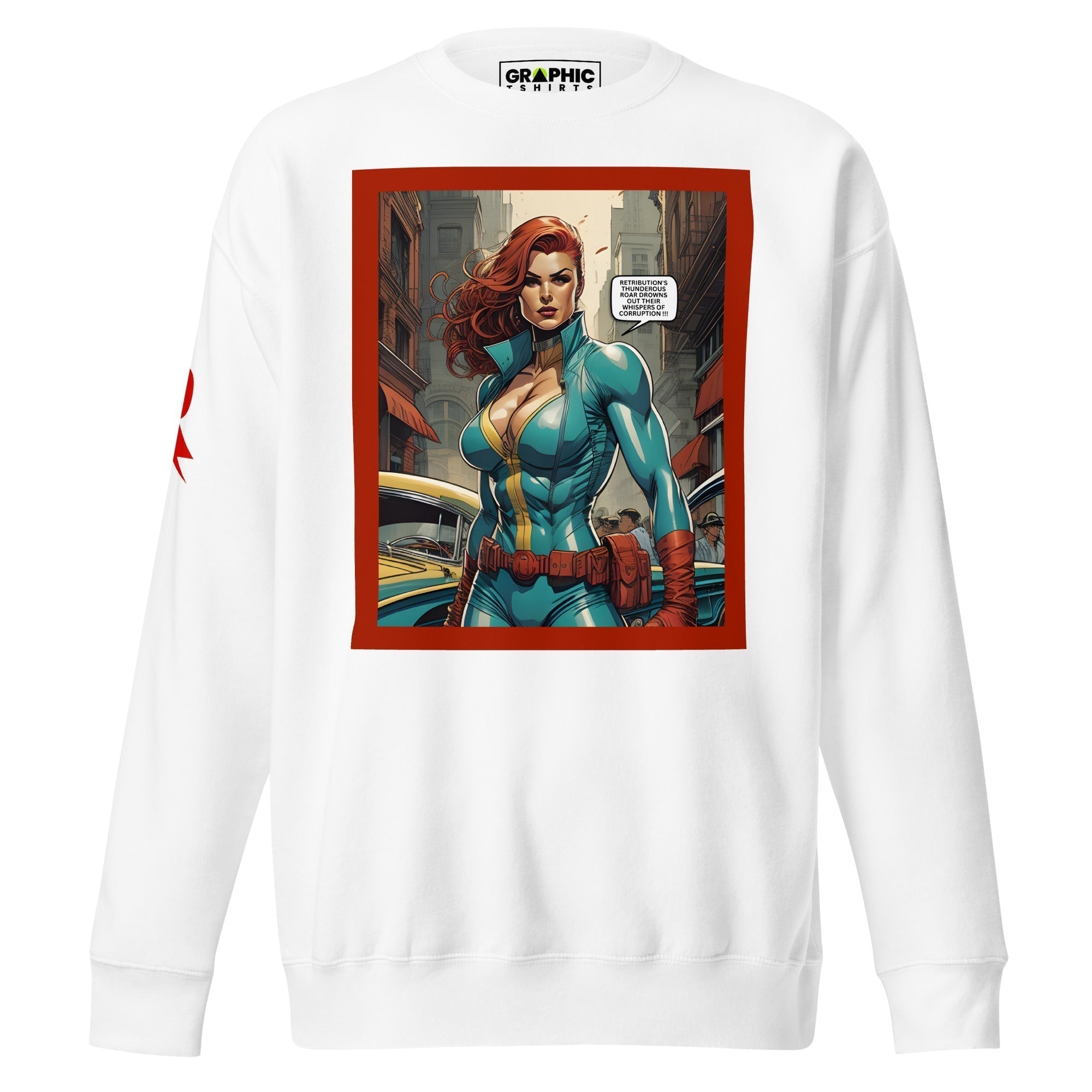 Unisex Premium Sweatshirt - Retribution: Heroes Unleashed v.60 - GRAPHIC T-SHIRTS