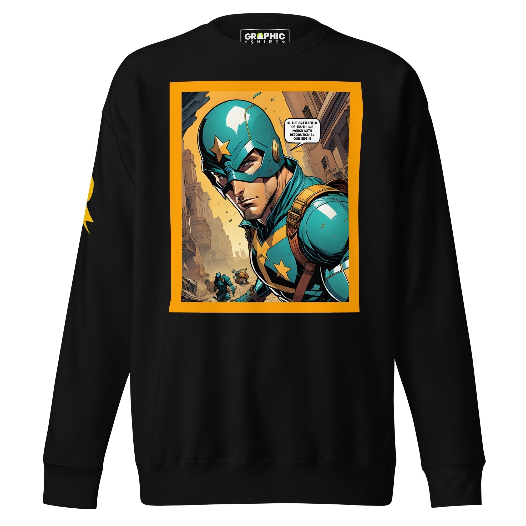 Unisex Premium Sweatshirt - Retribution: Heroes Unleashed v.62 - GRAPHIC T-SHIRTS