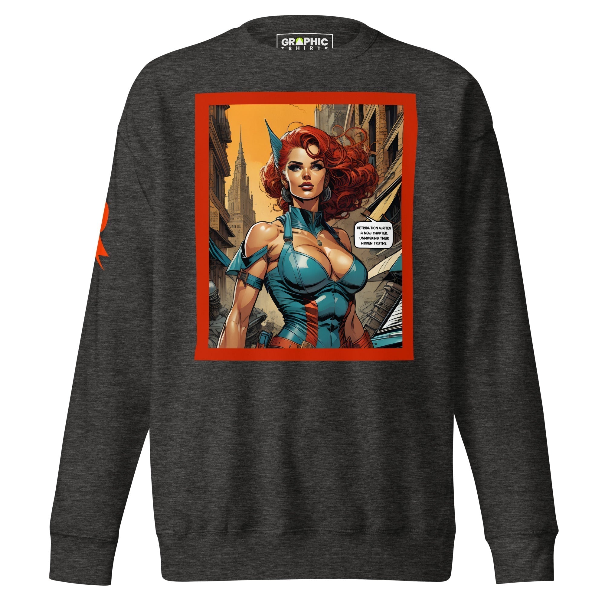 Unisex Premium Sweatshirt - Retribution: Heroes Unleashed v.65 - GRAPHIC T-SHIRTS
