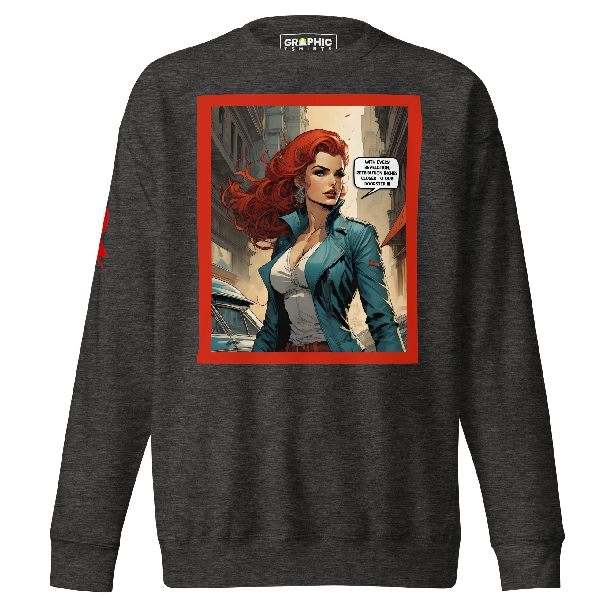 Unisex Premium Sweatshirt - Retribution: Heroes Unleashed v.9 - GRAPHIC T-SHIRTS