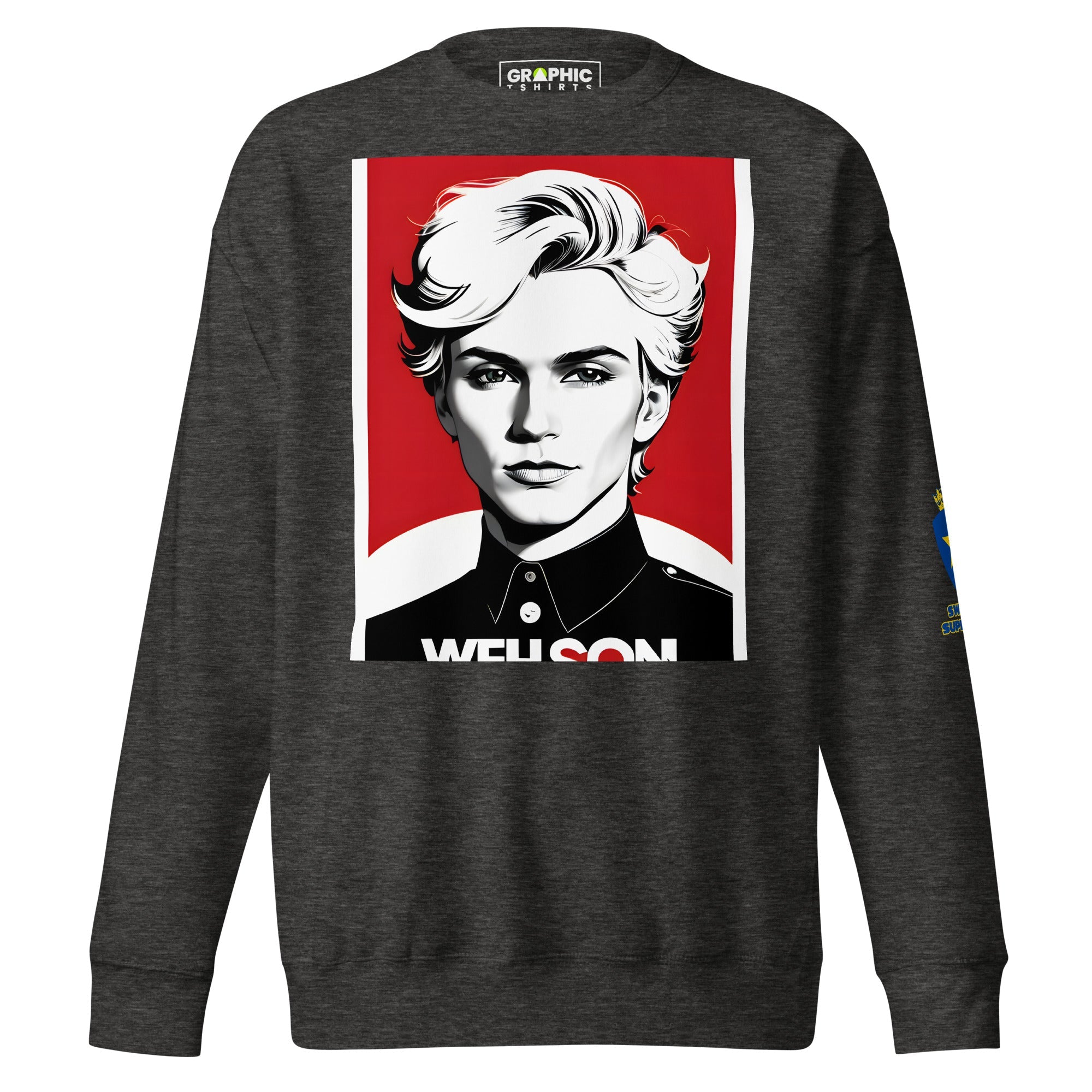 Unisex Premium Sweatshirt - Swedish Superstar Series v.12 - GRAPHIC T-SHIRTS
