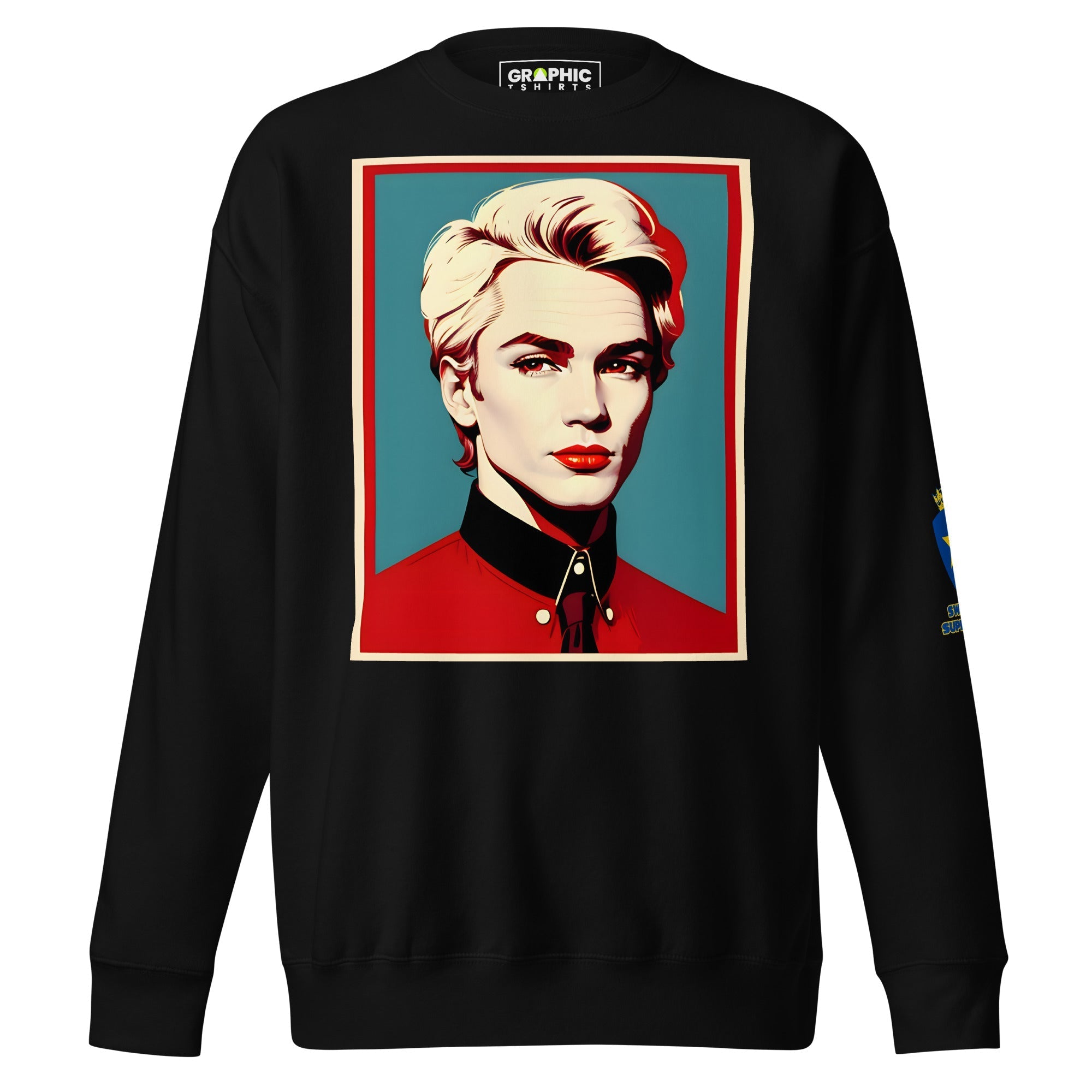 Unisex Premium Sweatshirt - Swedish Superstar Series v.15 - GRAPHIC T-SHIRTS
