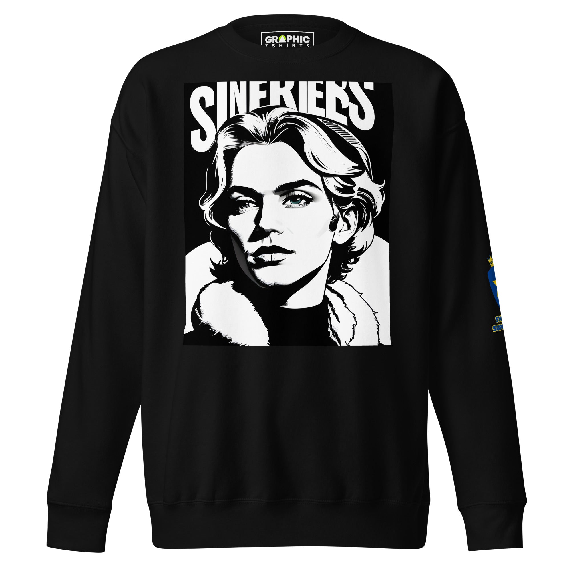 Unisex Premium Sweatshirt - Swedish Superstar Series v.2 - GRAPHIC T-SHIRTS