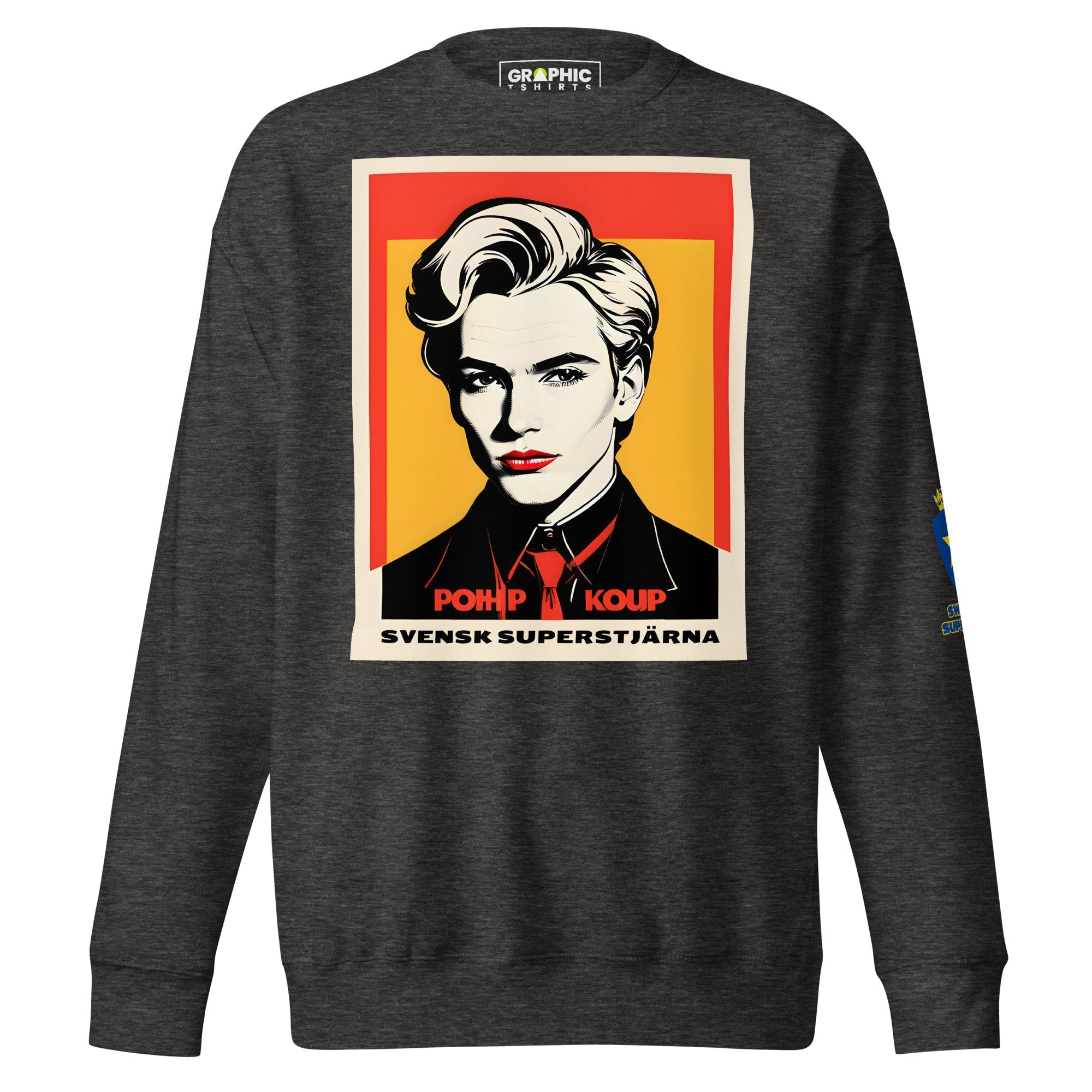 Unisex Premium Sweatshirt - Swedish Superstar Series v.23 - GRAPHIC T-SHIRTS