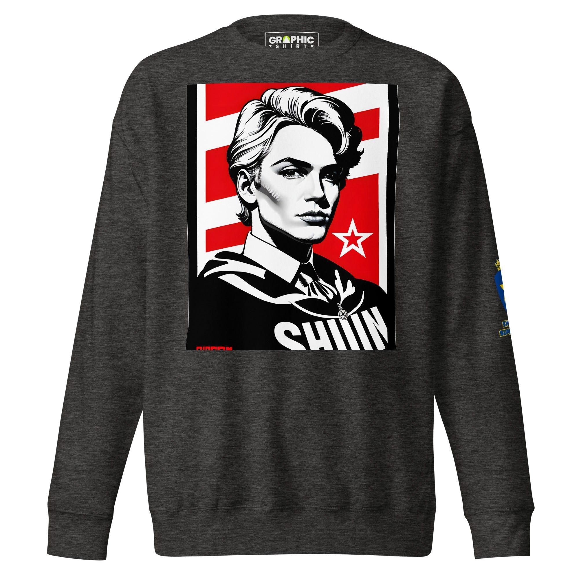 Unisex Premium Sweatshirt - Swedish Superstar Series v.24 - GRAPHIC T-SHIRTS