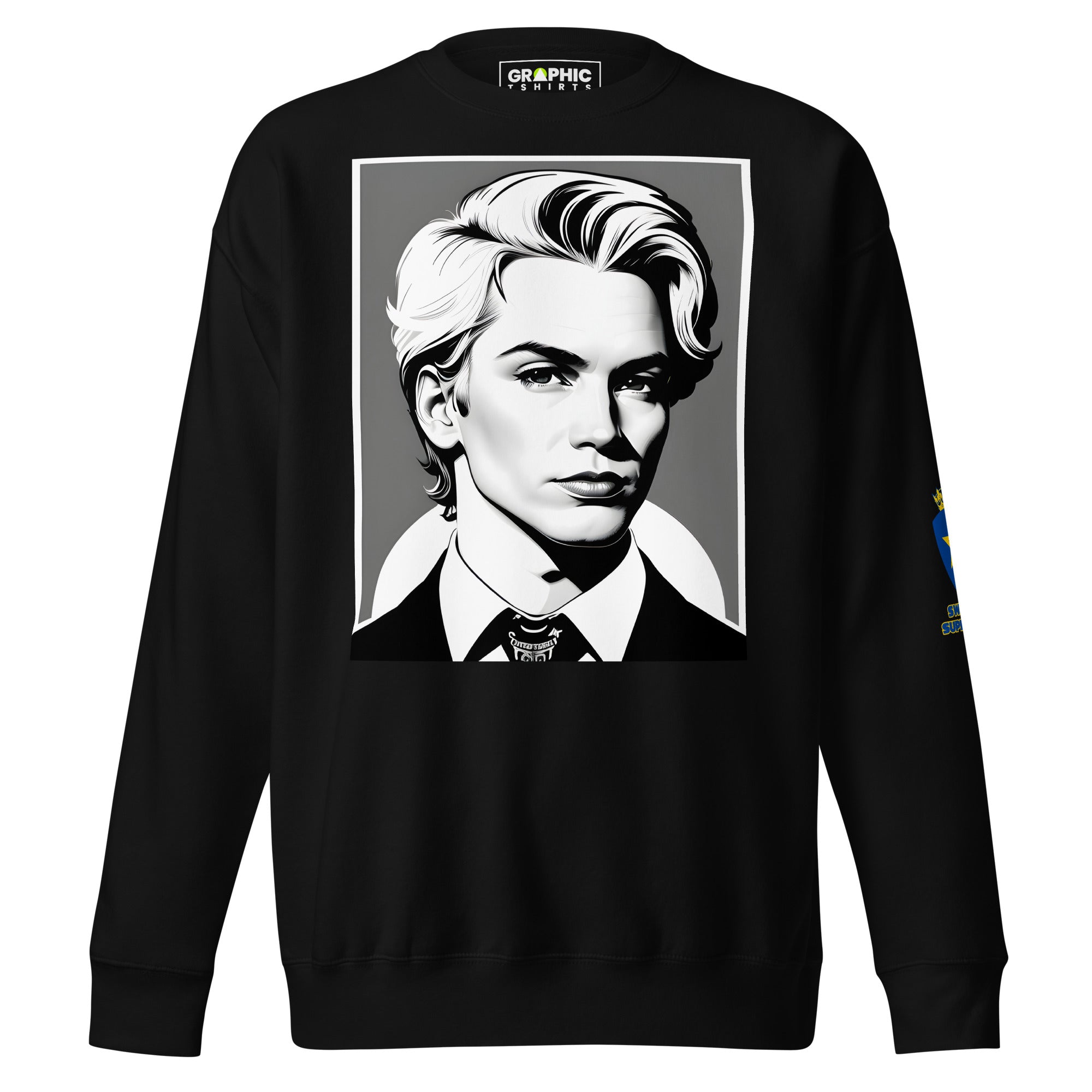 Unisex Premium Sweatshirt - Swedish Superstar Series v.26 - GRAPHIC T-SHIRTS