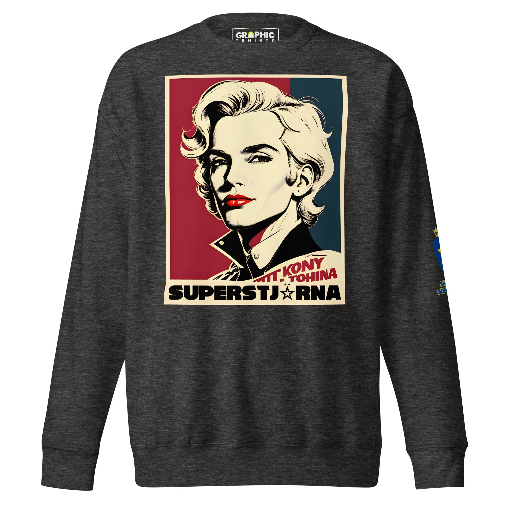 Unisex Premium Sweatshirt - Swedish Superstar Series v.28 - GRAPHIC T-SHIRTS
