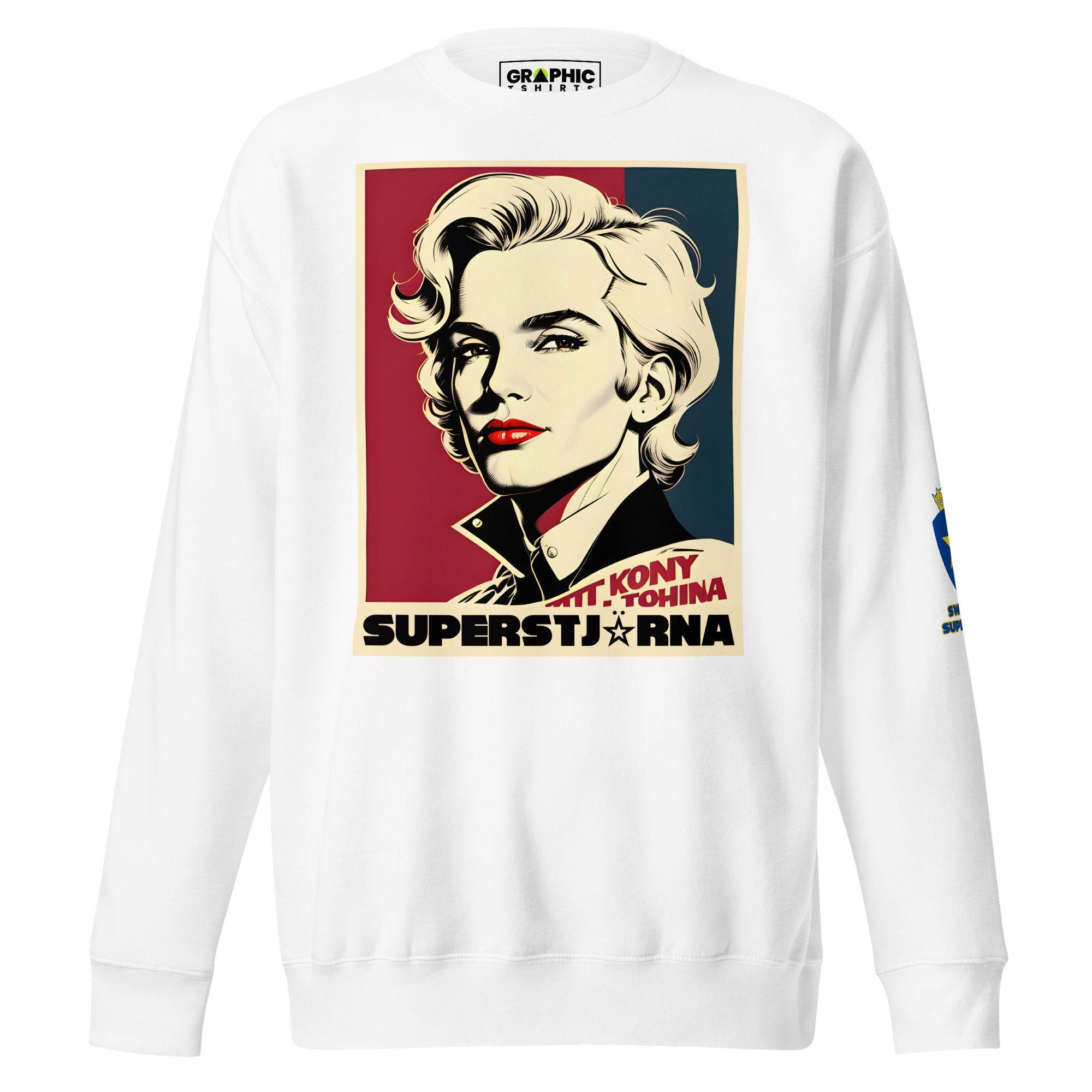 Unisex Premium Sweatshirt - Swedish Superstar Series v.28 - GRAPHIC T-SHIRTS