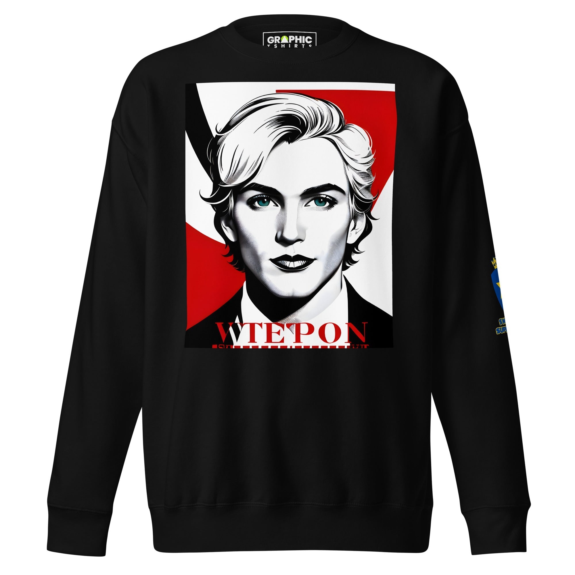 Unisex Premium Sweatshirt - Swedish Superstar Series v.5 - GRAPHIC T-SHIRTS