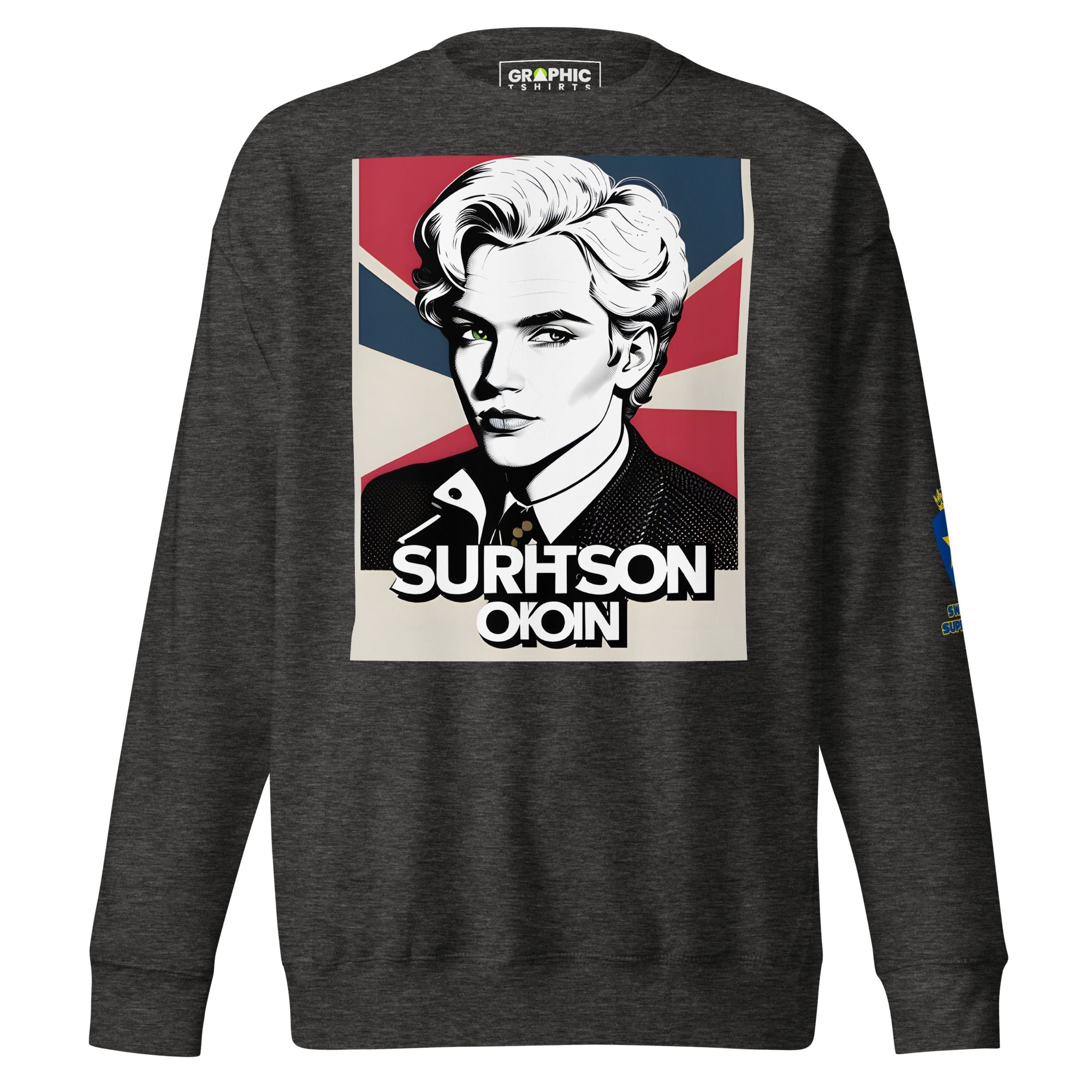 Unisex Premium Sweatshirt - Swedish Superstar Series v.7 - GRAPHIC T-SHIRTS