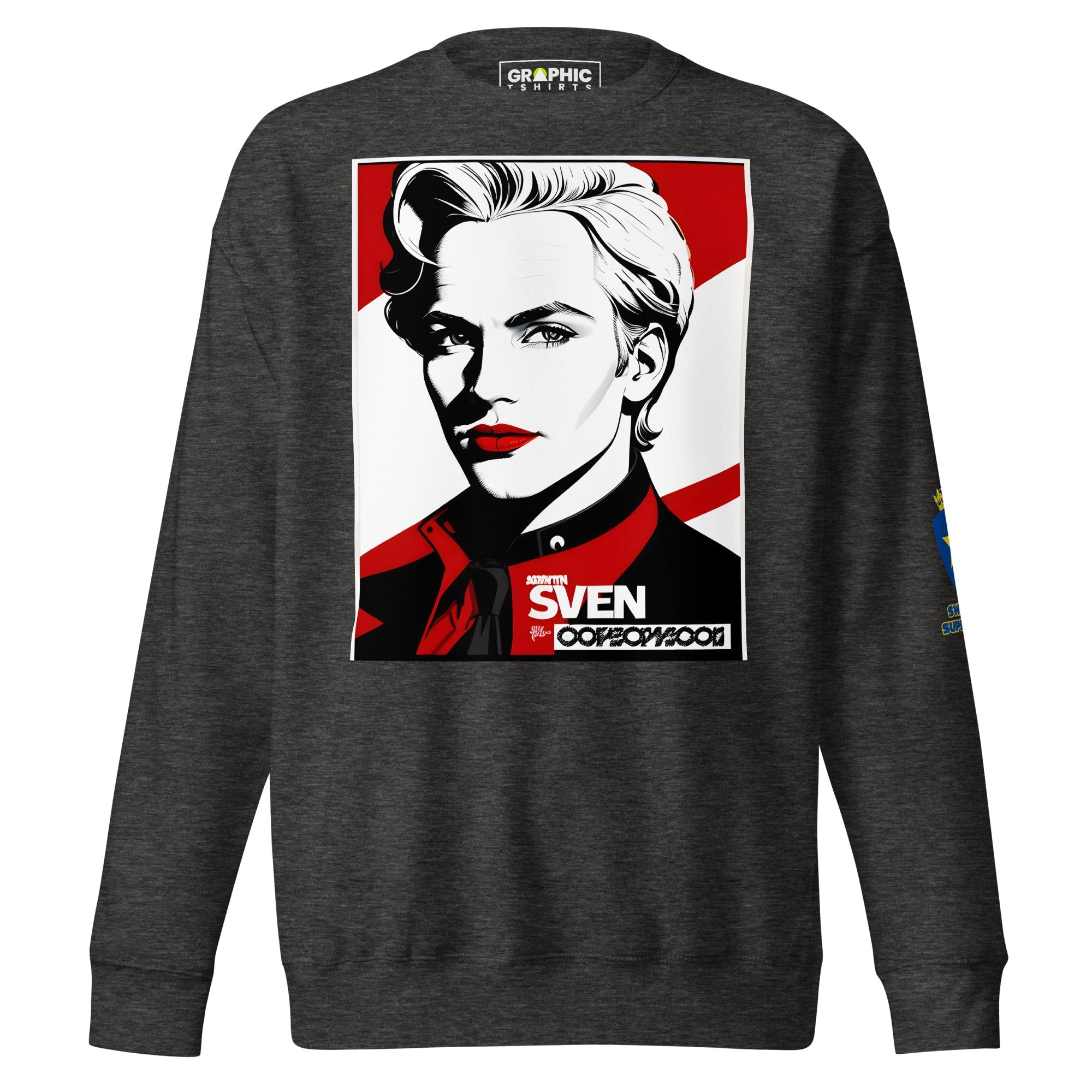 Unisex Premium Sweatshirt - Swedish Superstar Series v.9 - GRAPHIC T-SHIRTS