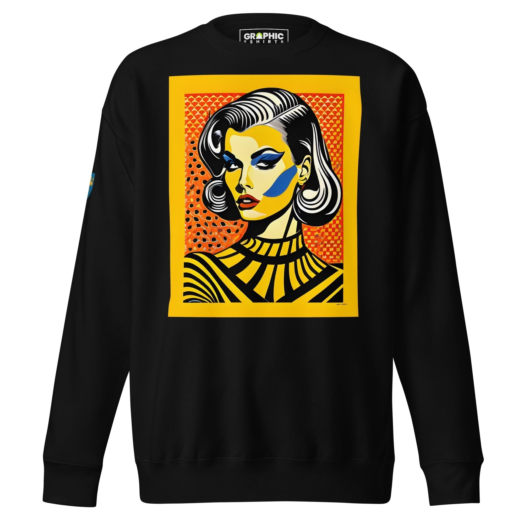 Unisex Premium Sweatshirt - Swedish Vintage Fashion Series v.79 - GRAPHIC T-SHIRTS